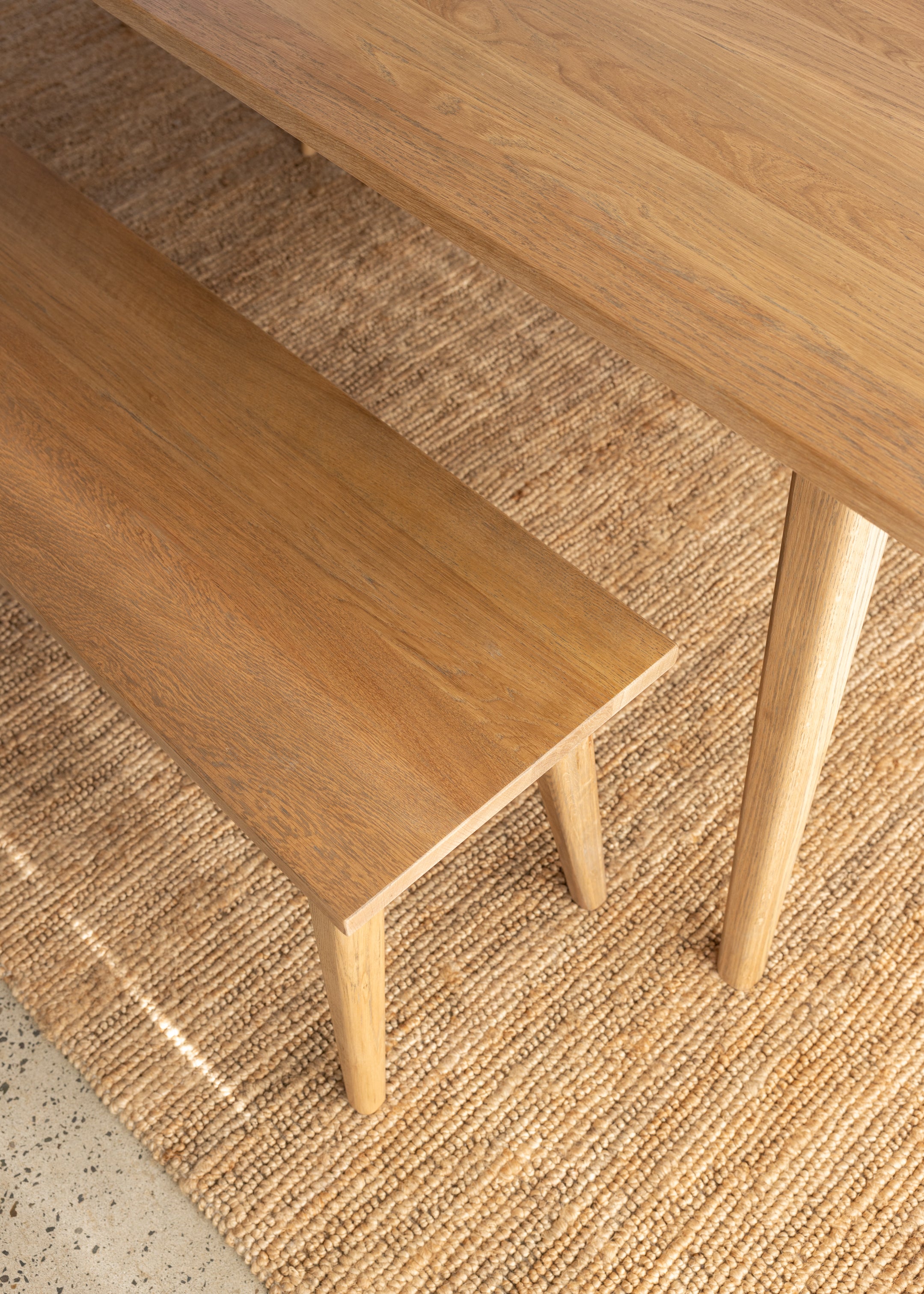 Vaasa Oak Bench Seat / Natural