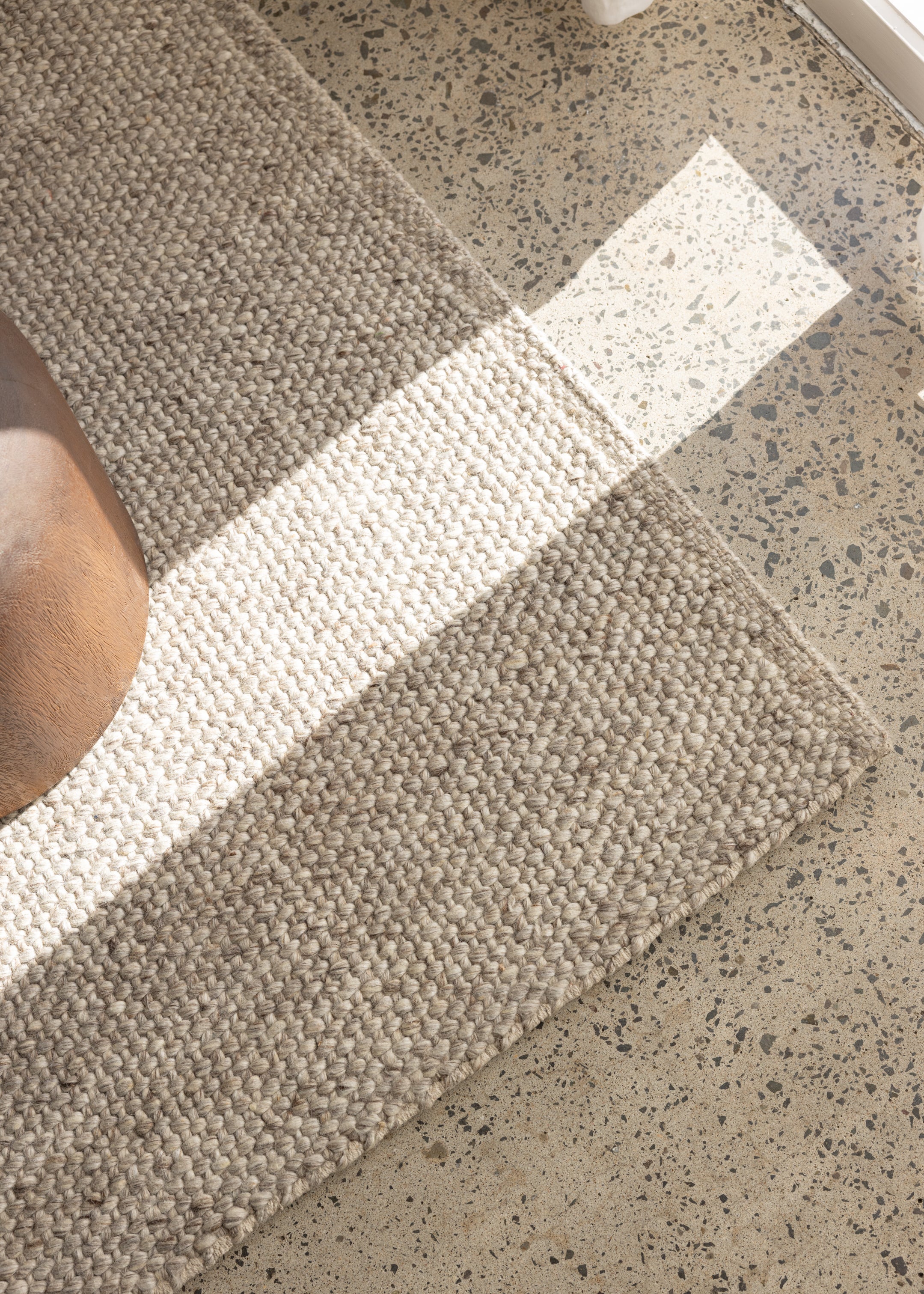 Nebraska Floor Rug / Pebble