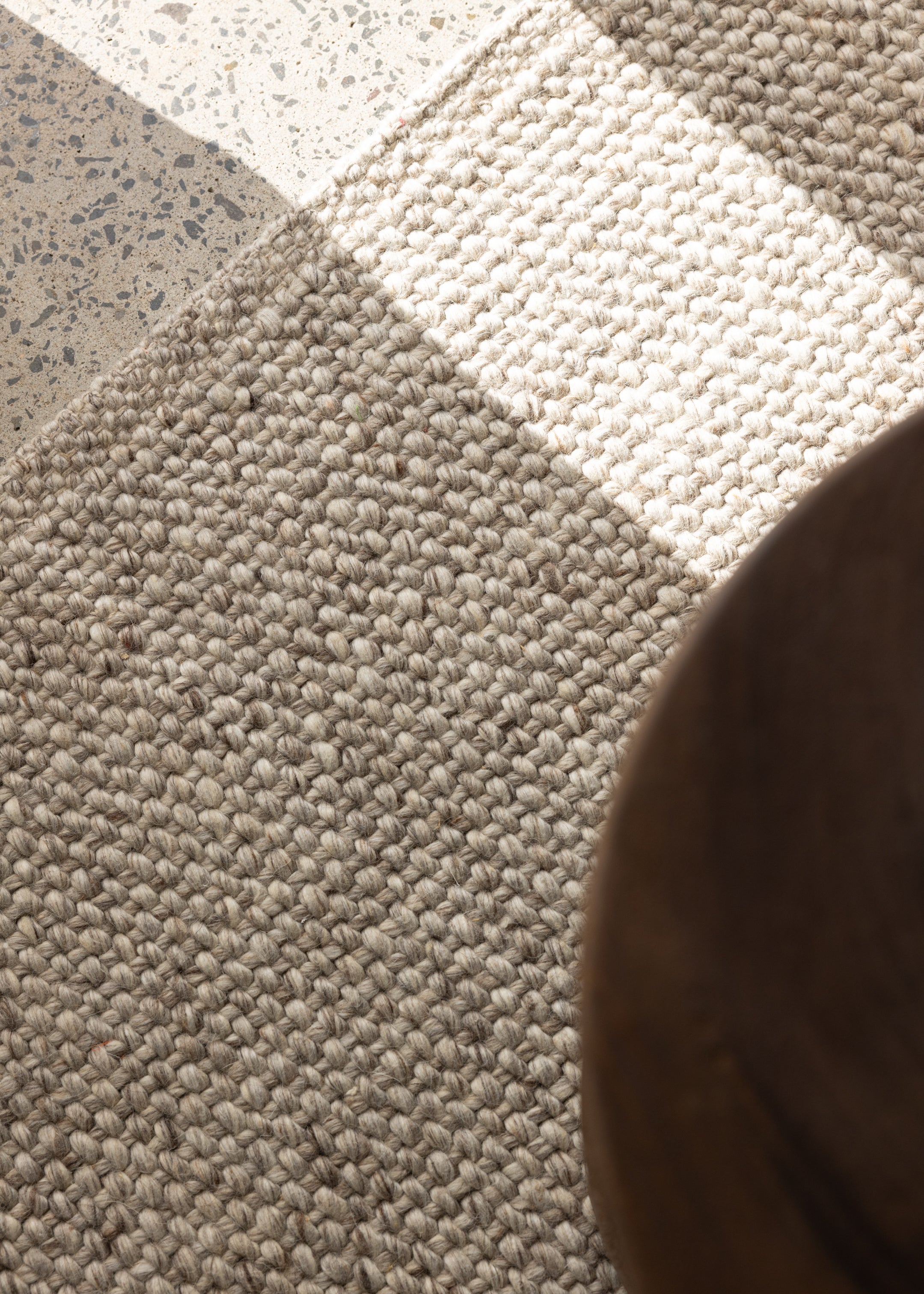 Nebraska Floor Rug / Pebble