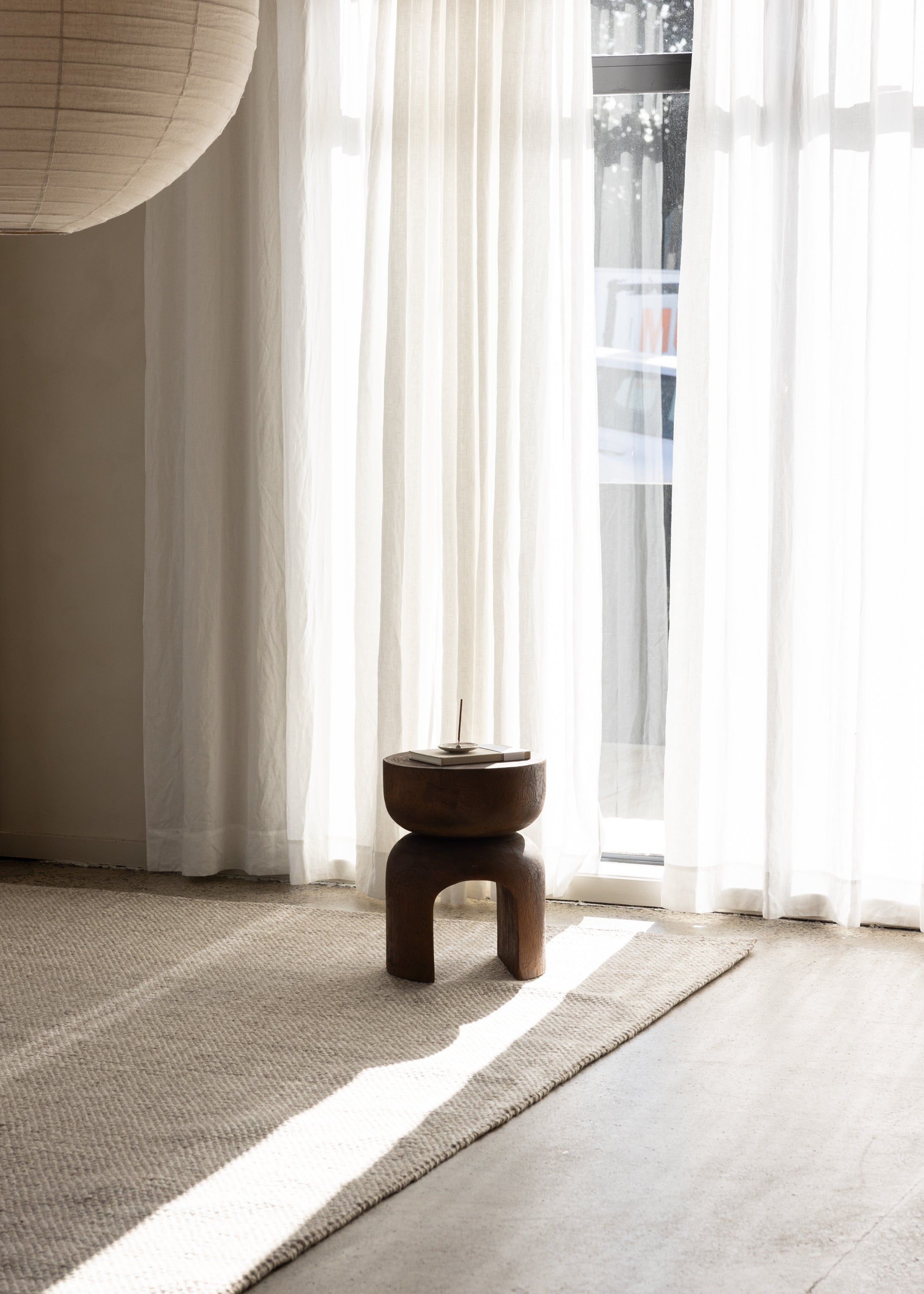 Nebraska Floor Rug / Pebble