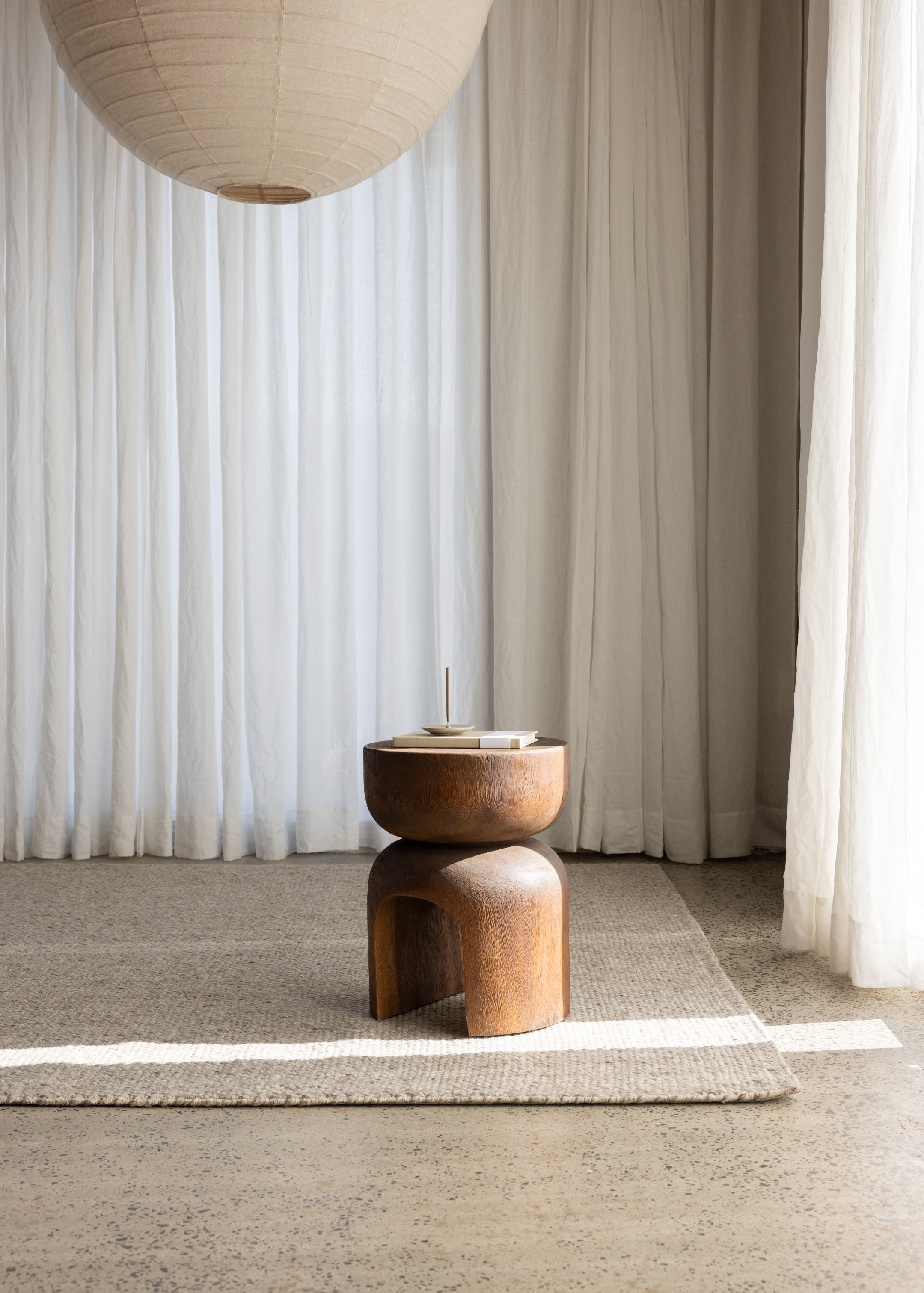 Nebraska Floor Rug / Pebble