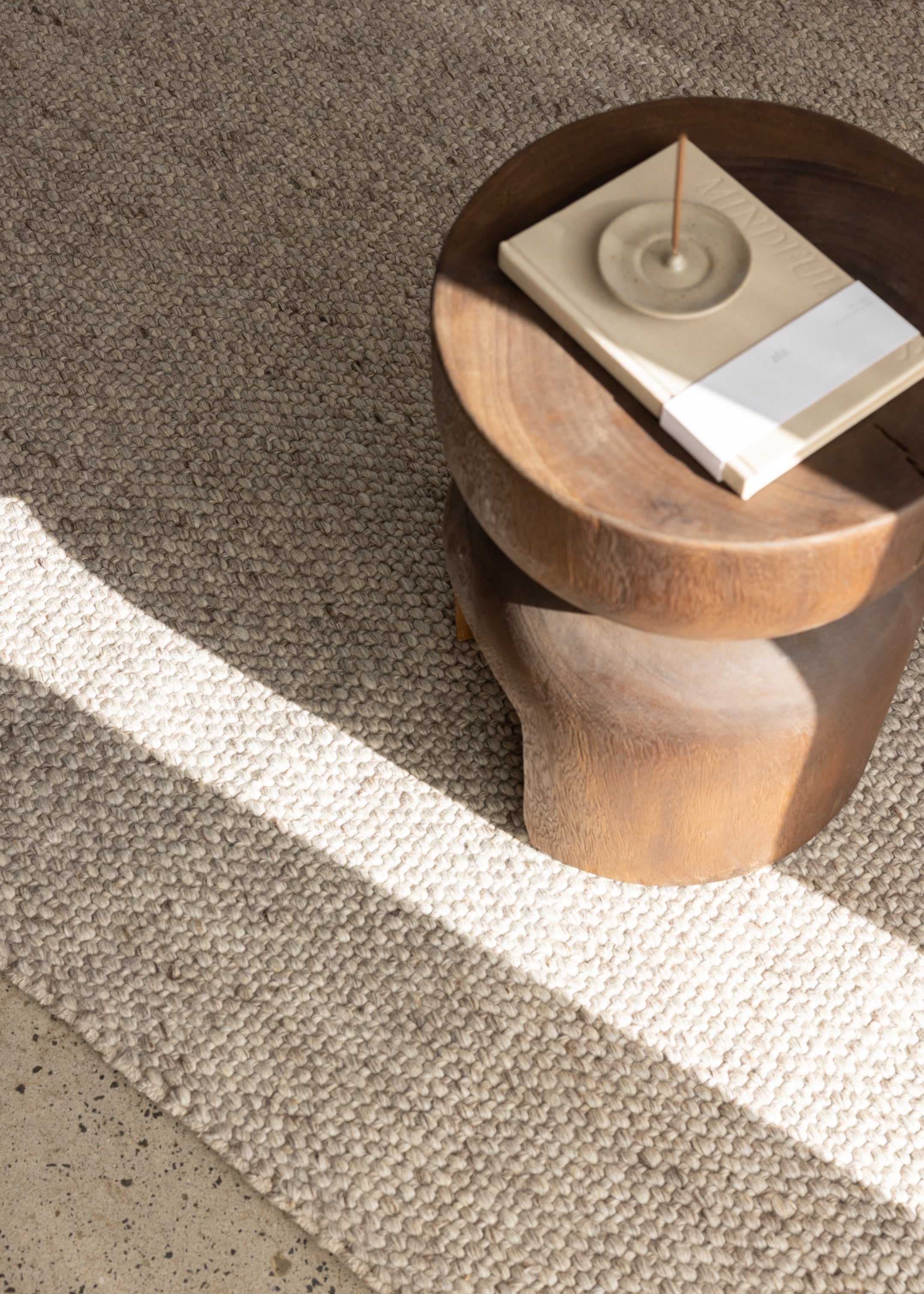 Nebraska Floor Rug / Pebble