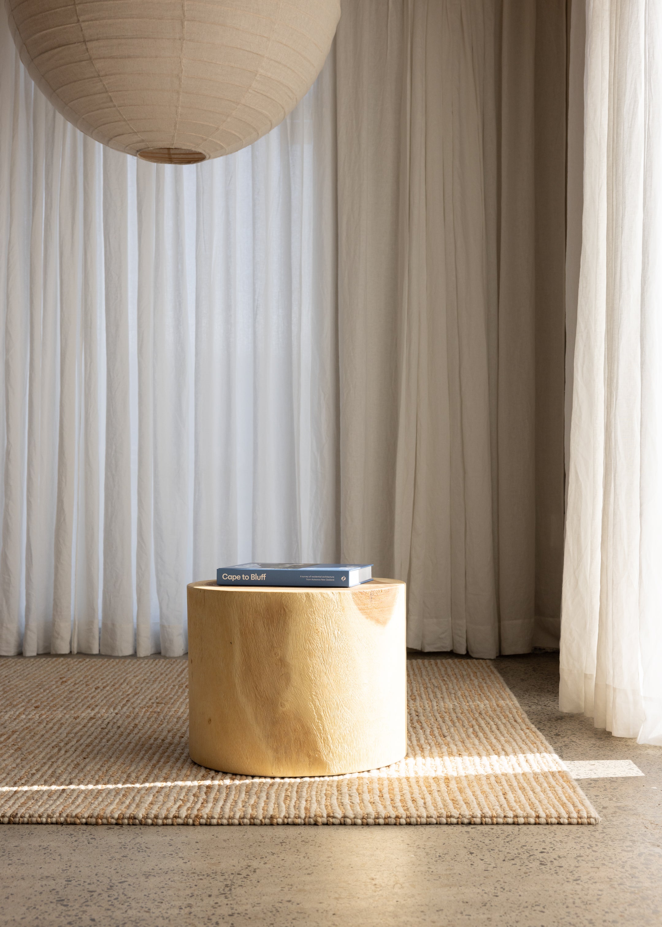 Lima Floor Rug 200cm x 300cm / Sand & Natural