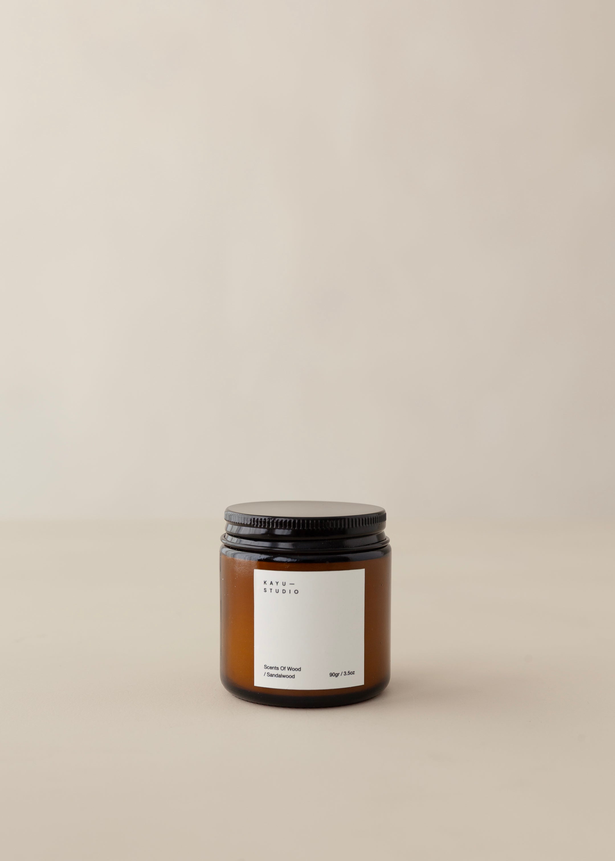Kayu Signature Scented Candle 90g / Sandalwood