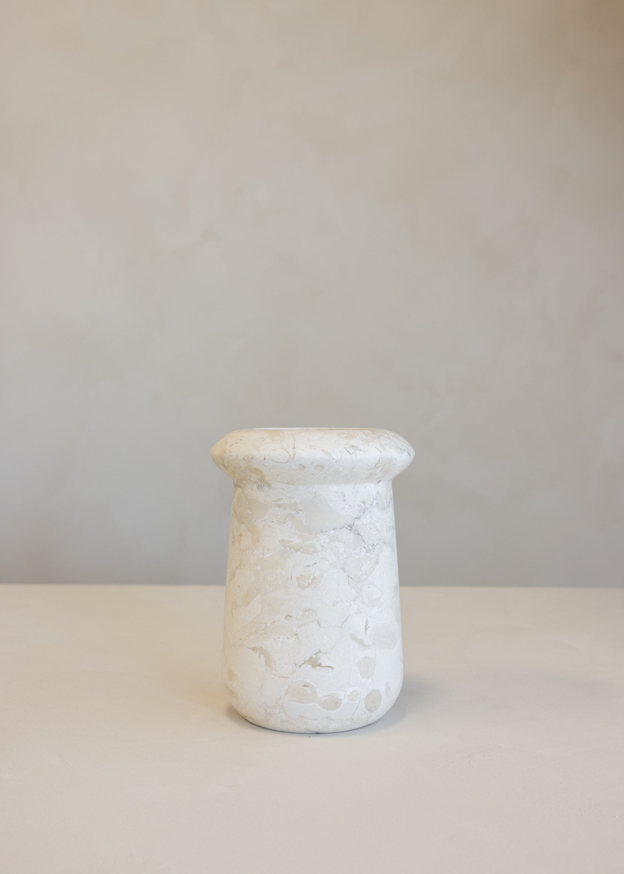 Pedra Marble Vessel / Cream