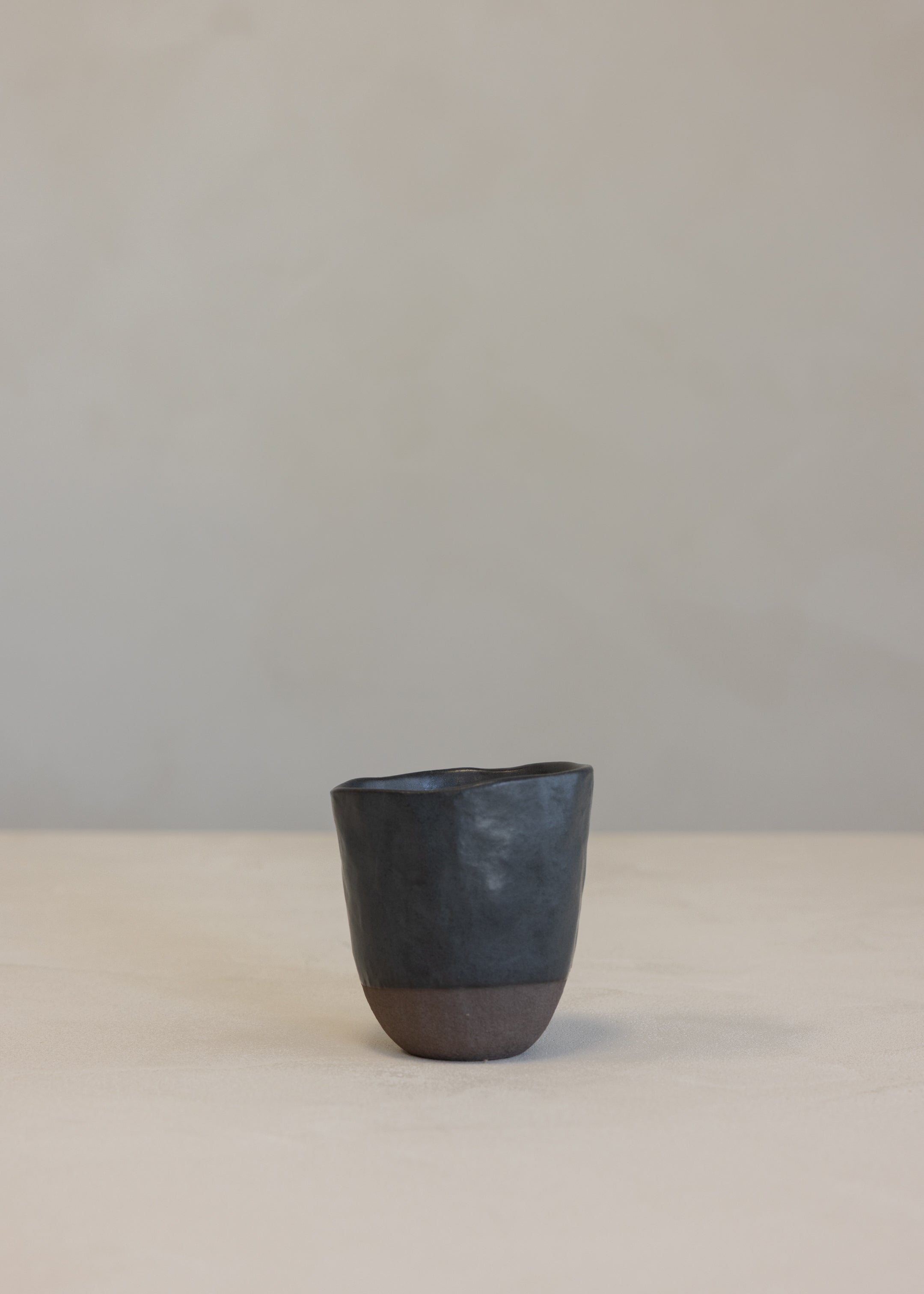 Large Organic Cup / Black