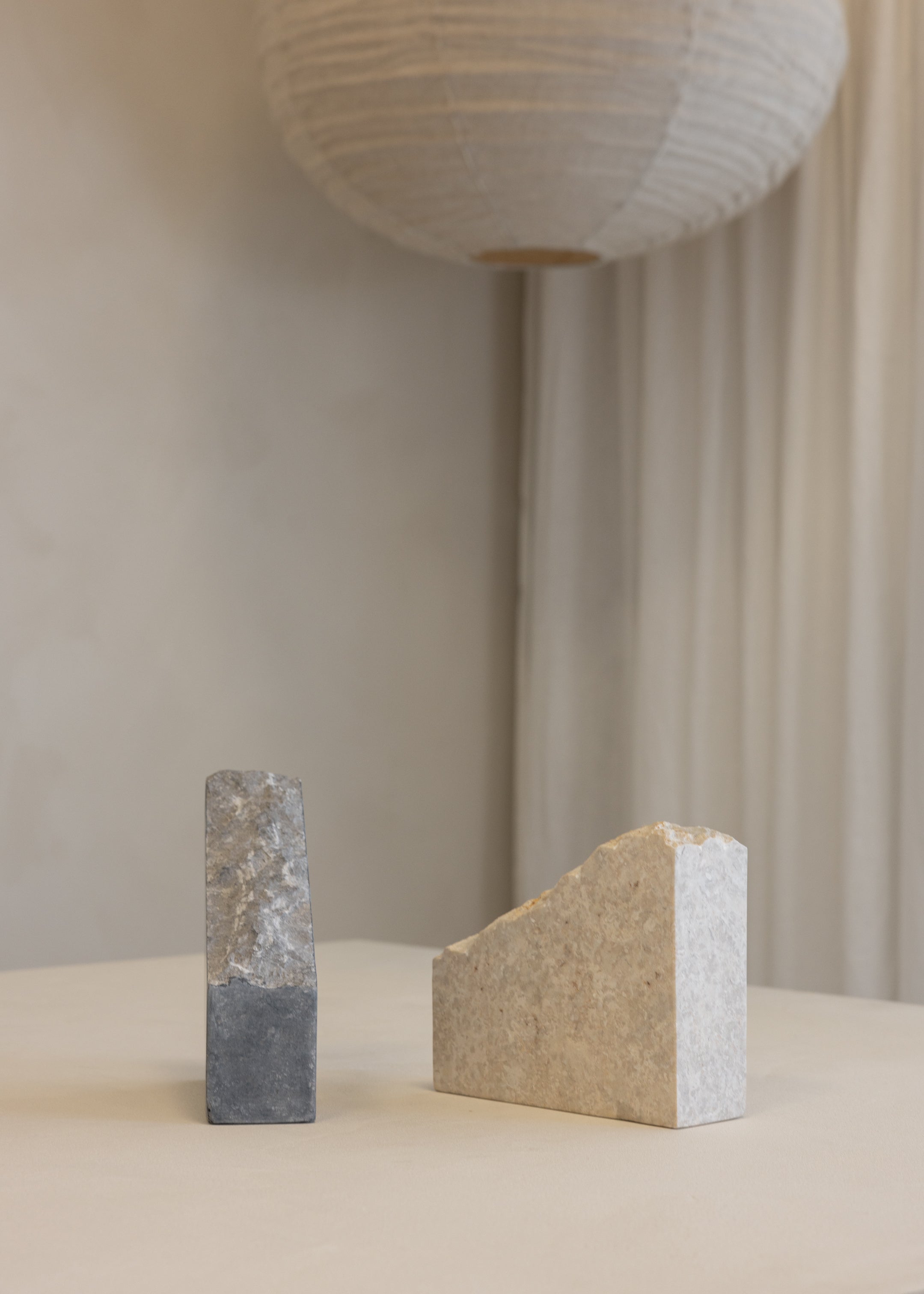 Roma Marble Book End / Cream