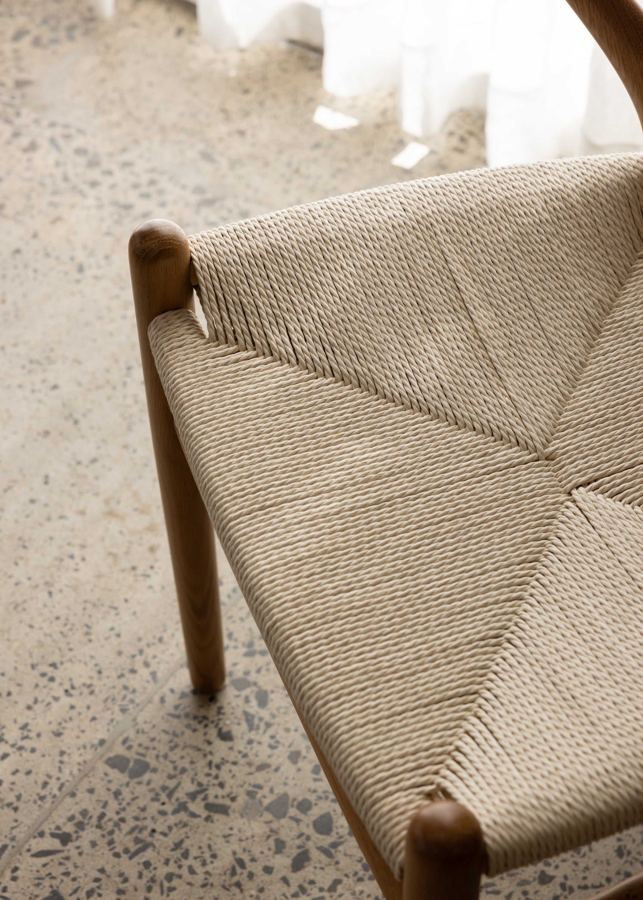 Wishbone Rope Chair / Oak