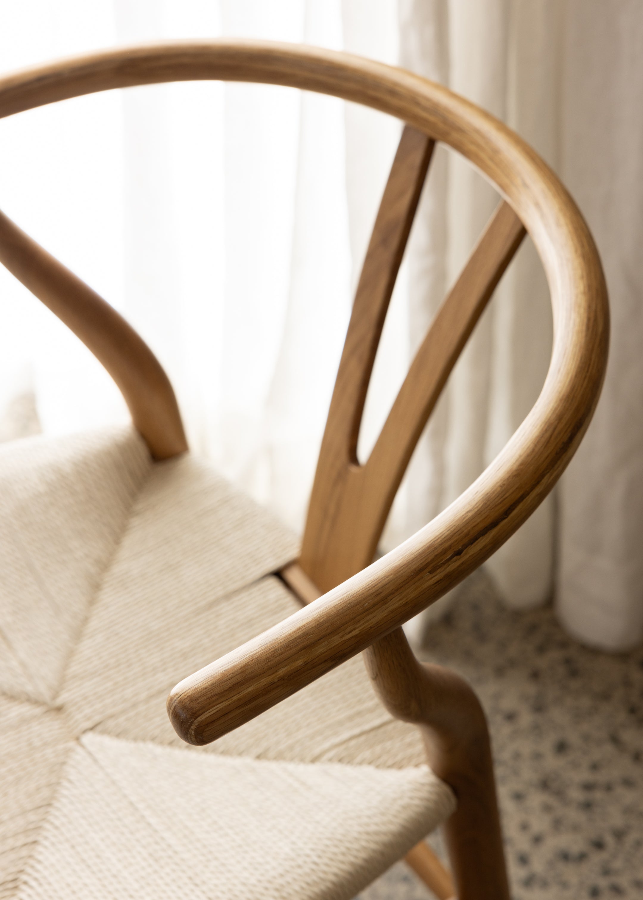 Wishbone Rope Chair / Oak