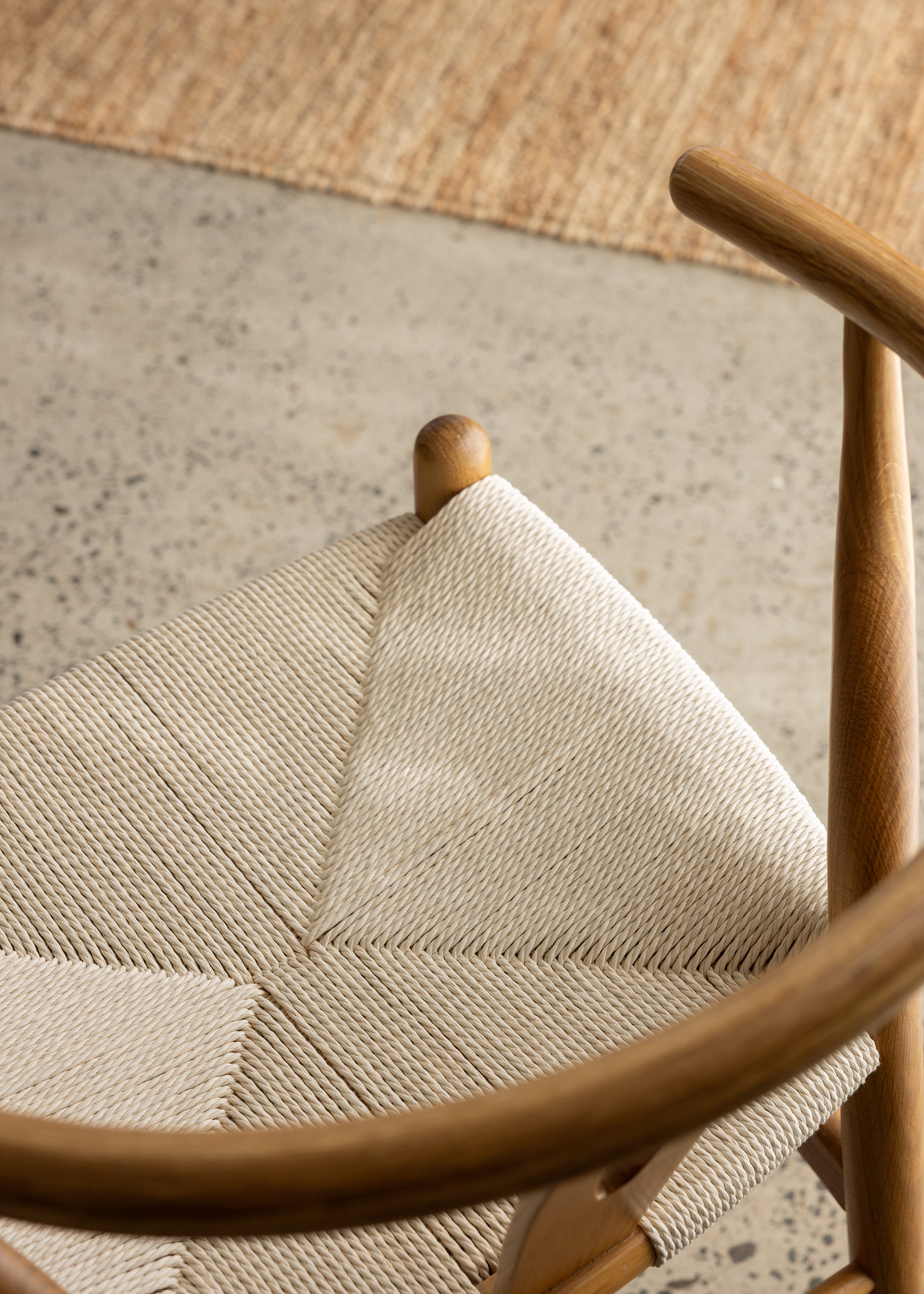 Wishbone Rope Chair / Oak