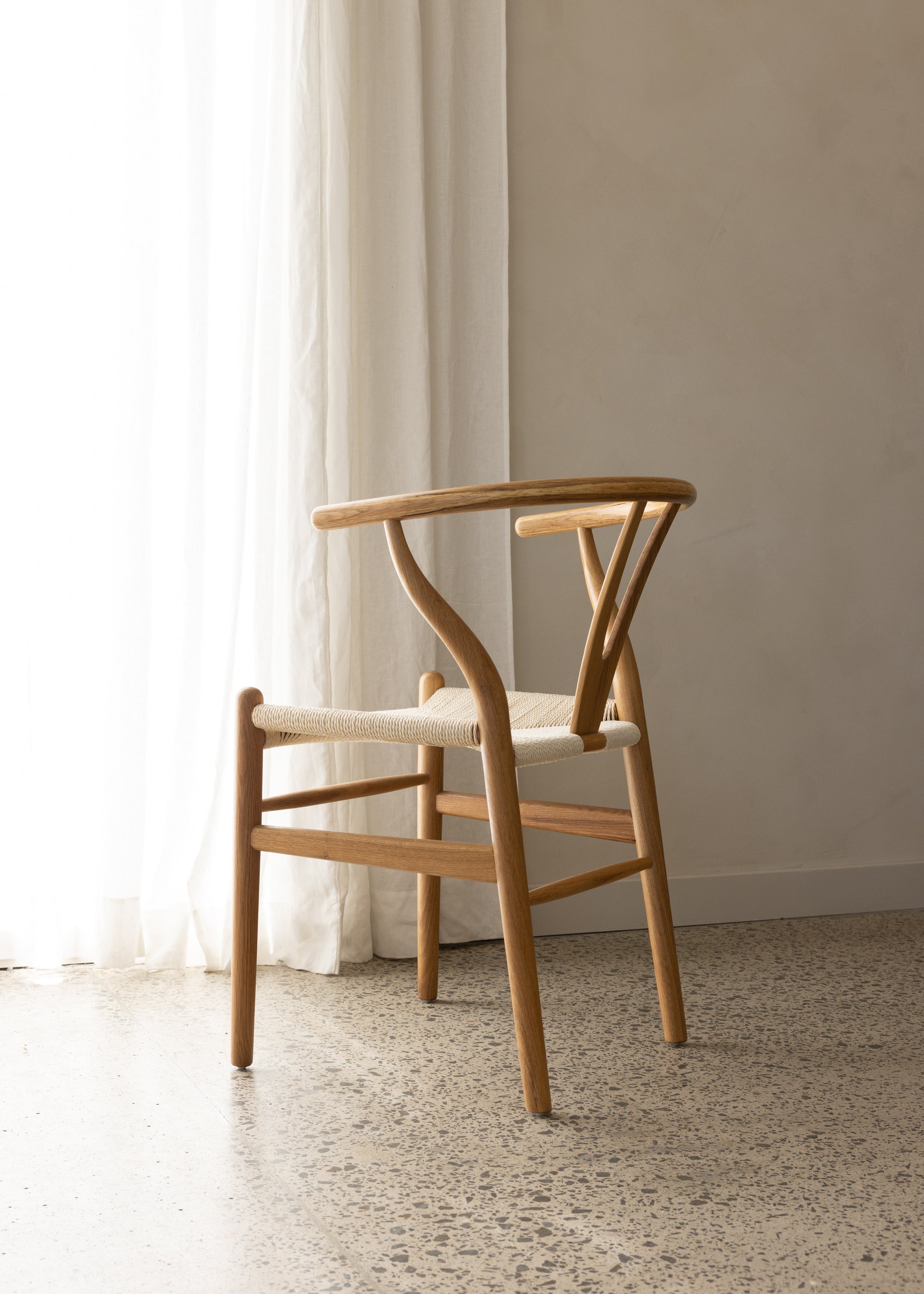 Wishbone Rope Chair / Oak