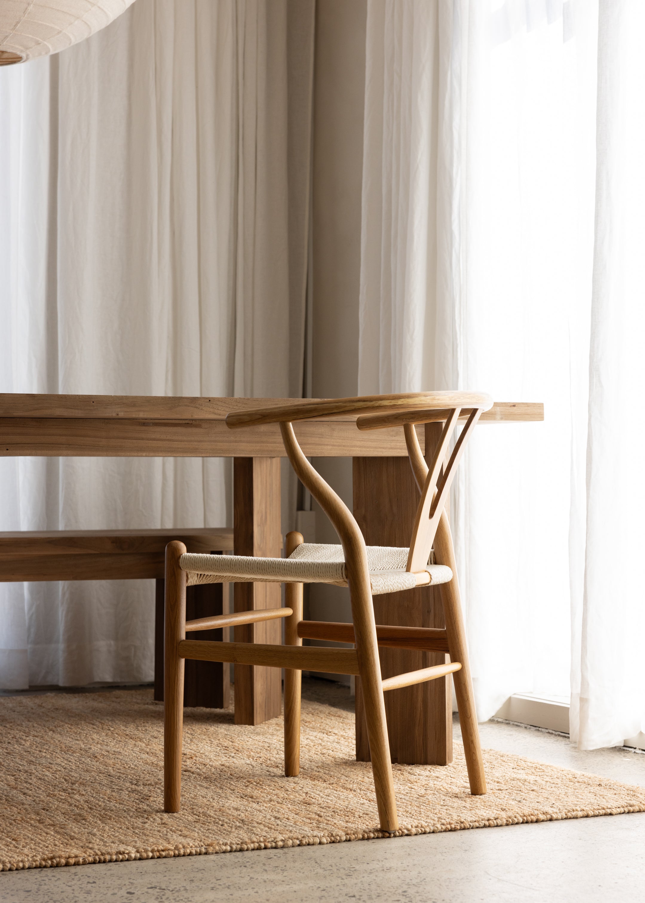 Wishbone Rope Chair / Oak