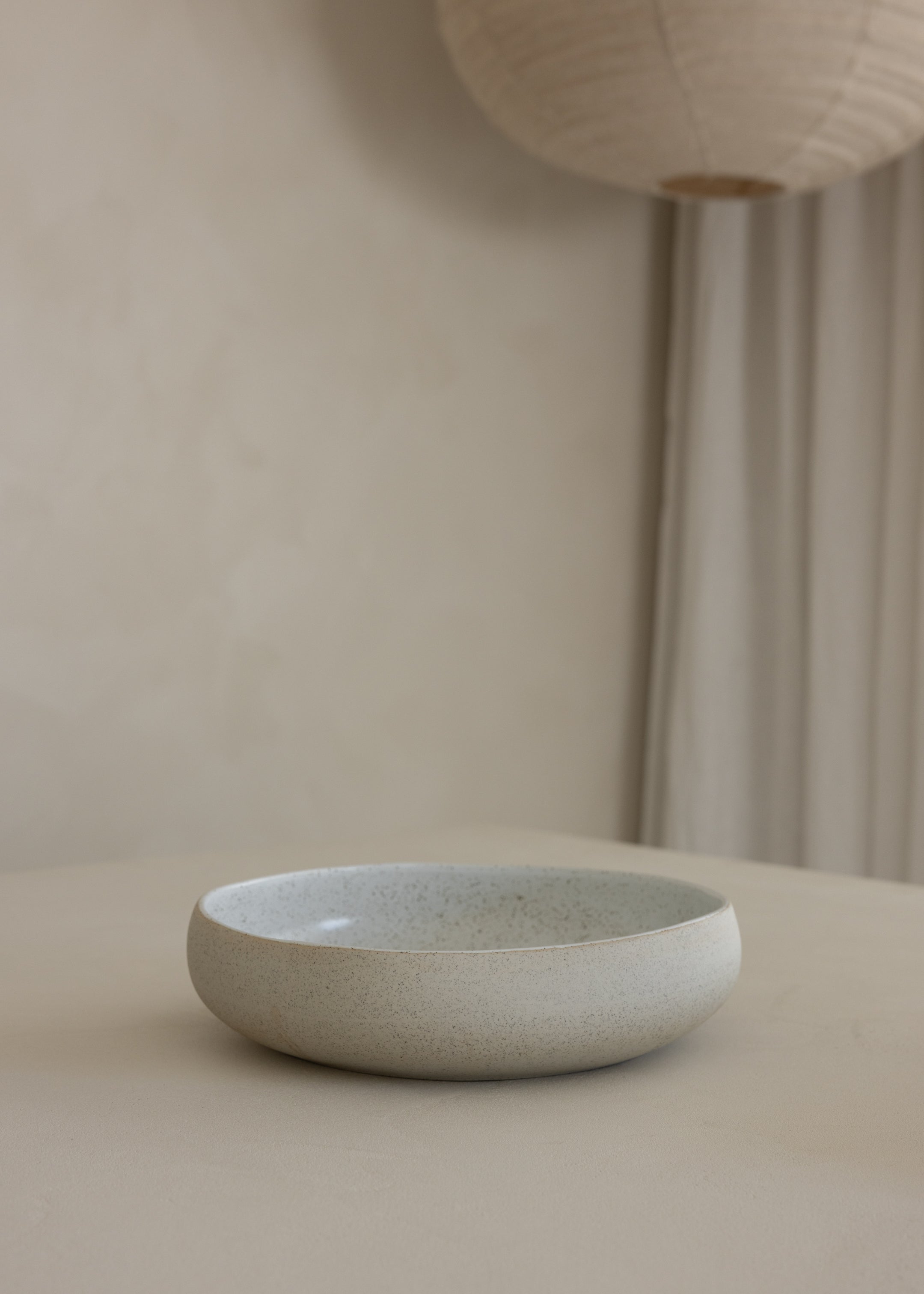 Garden To Table Salad Bowl 27.5cm / White & Clay