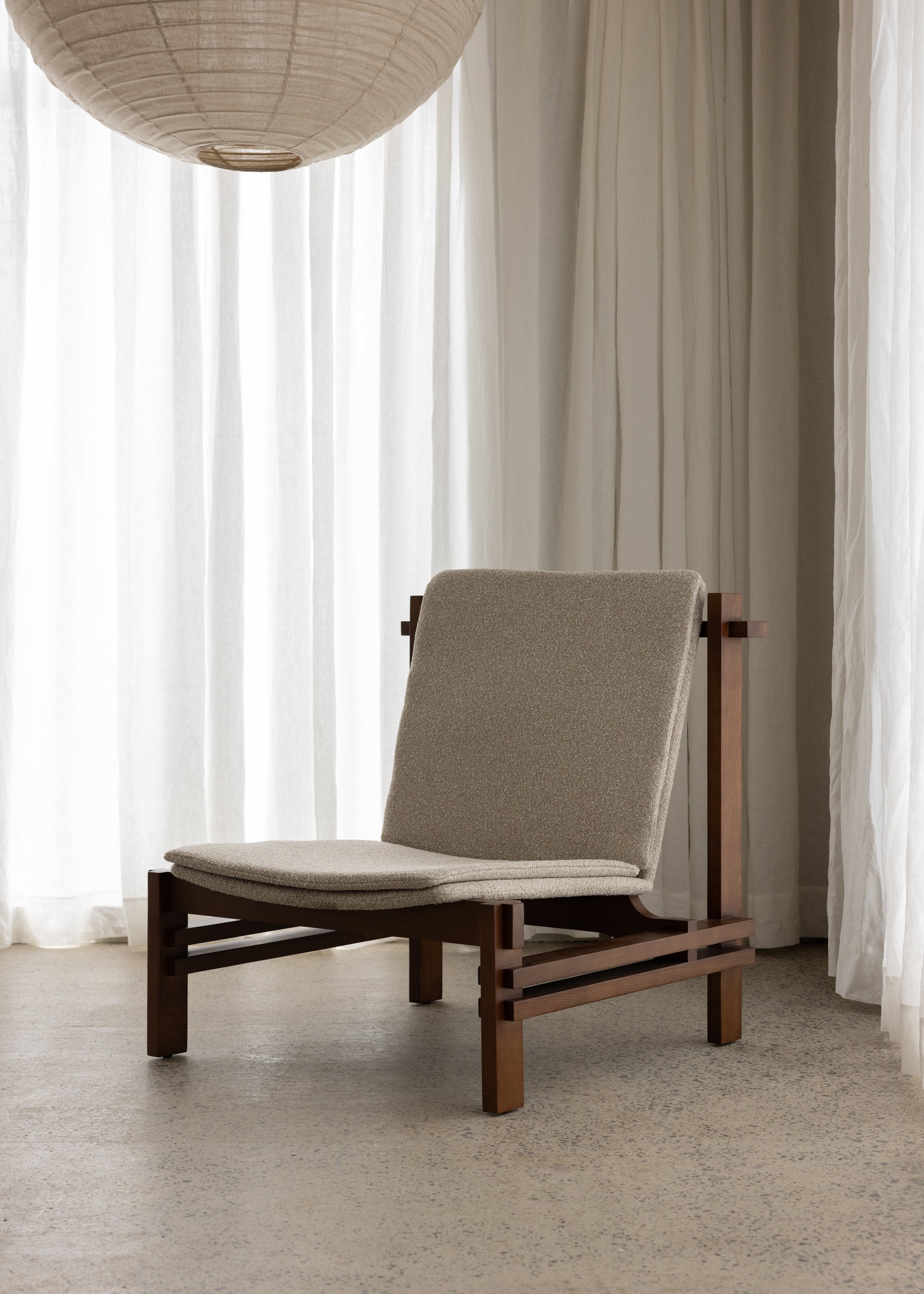 Brasila Occasional Chair / Boucle / Natural