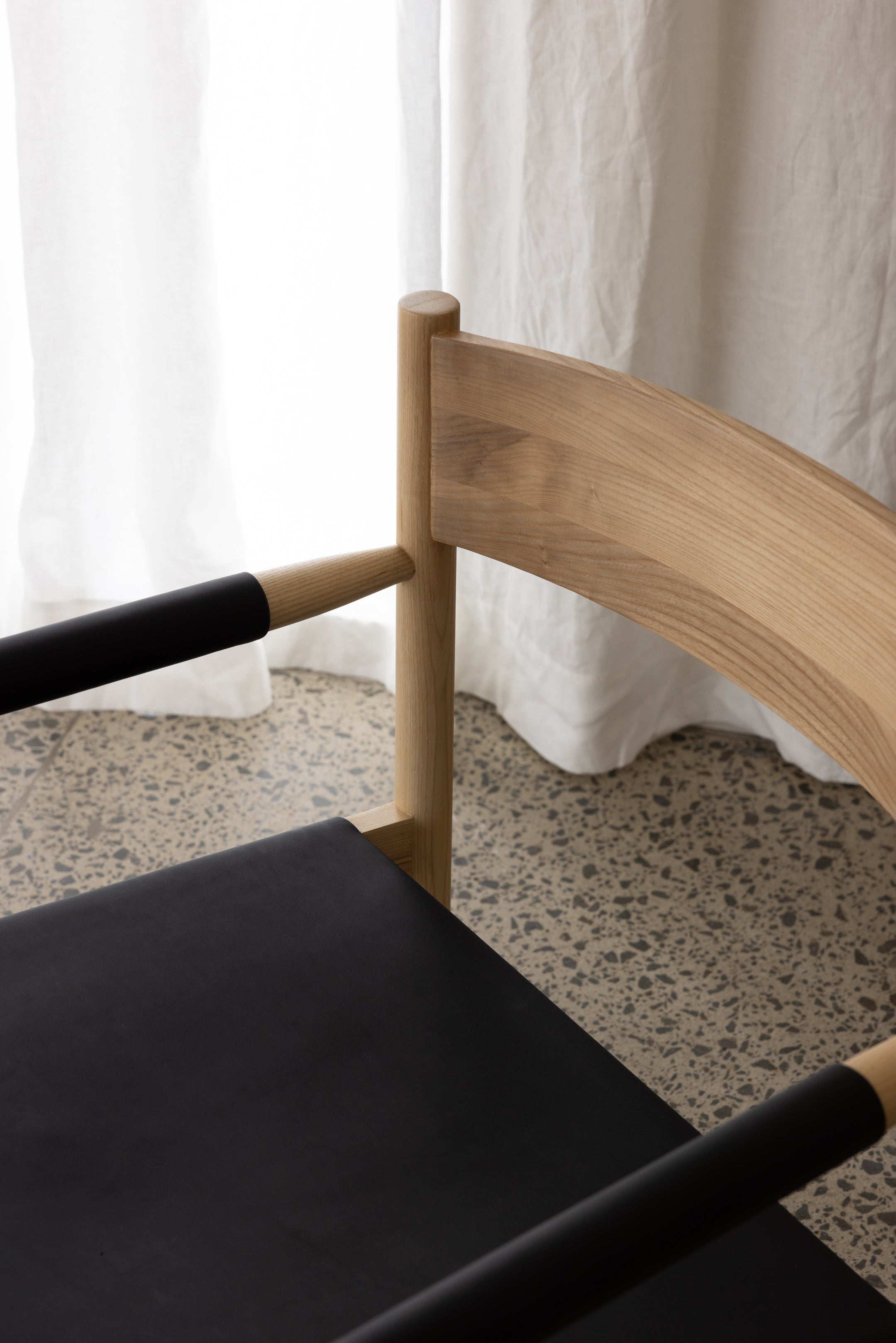 Mister Occasional Chair / Vege Tan Leather / Black