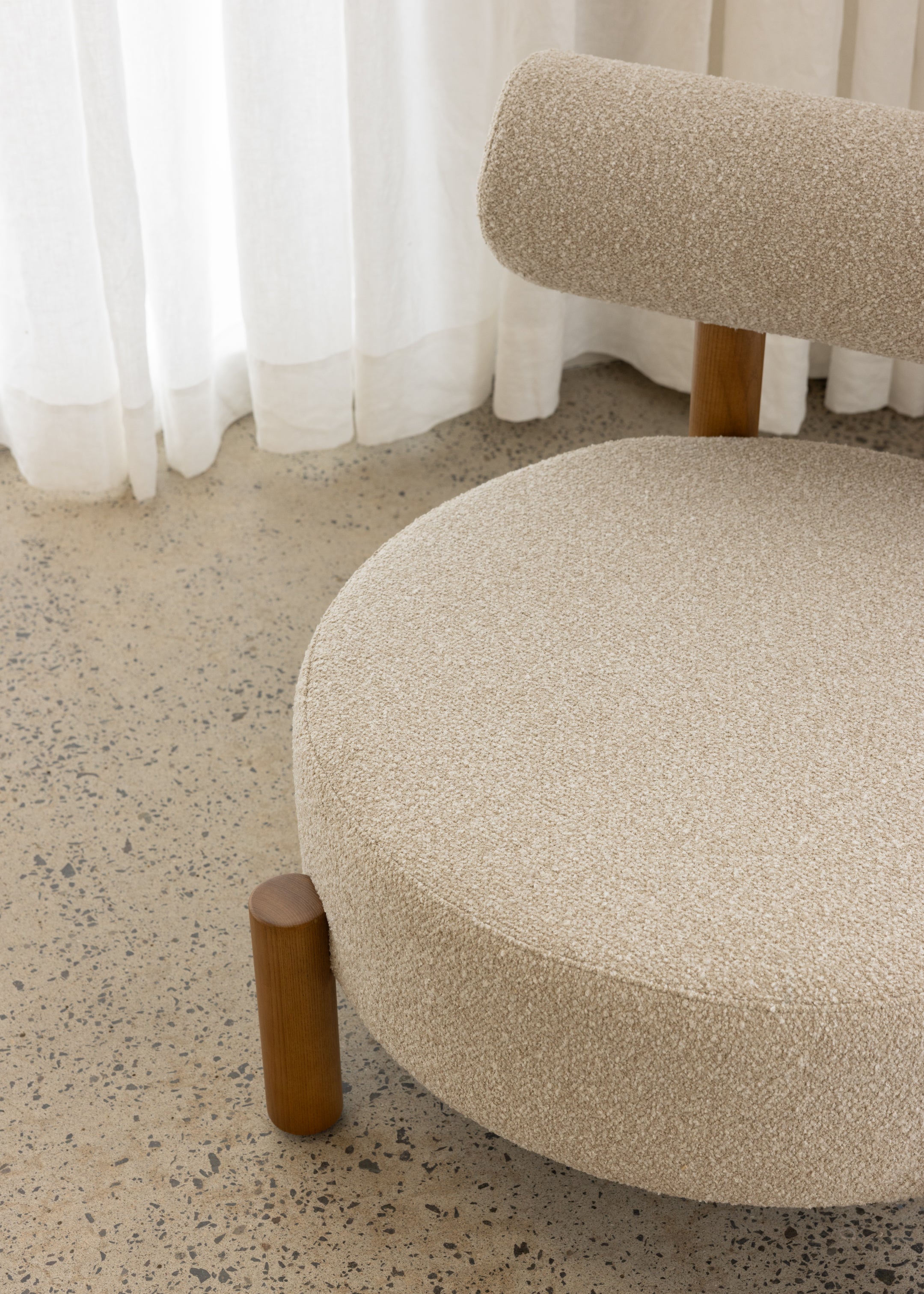 Santos Occasional Chair / Boucle / Natural