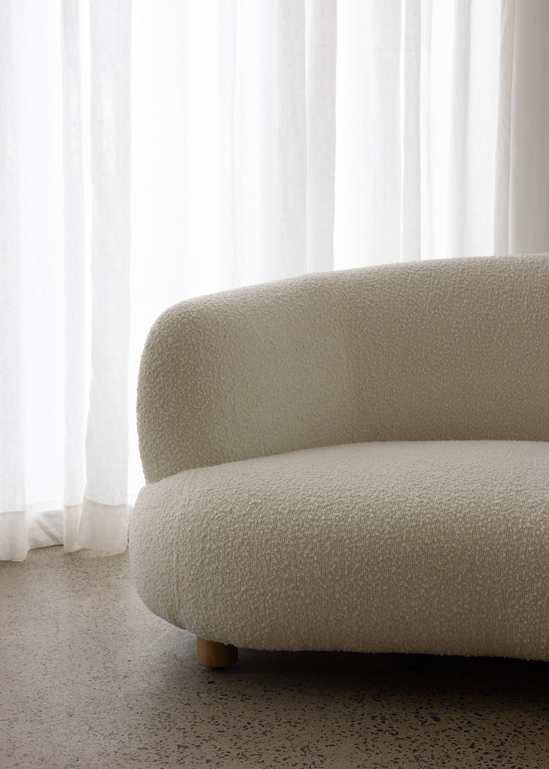 Tribecca Sofa 3 Seat / Boucle / Ivory