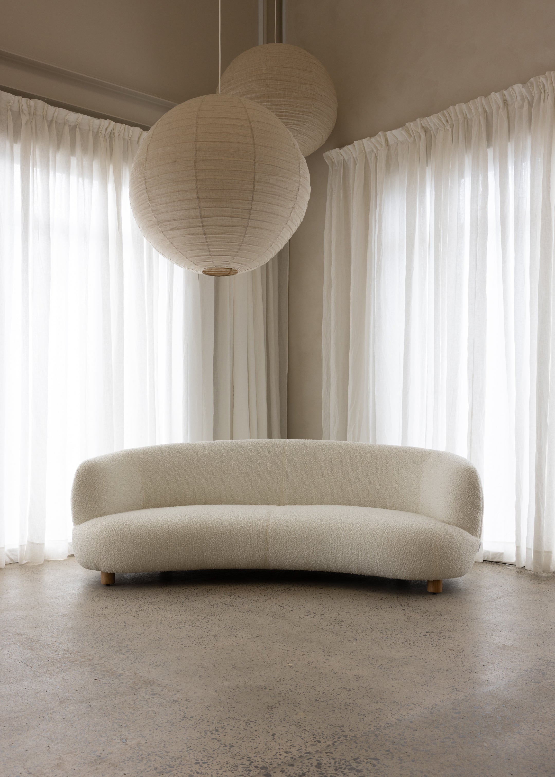 Tribecca Sofa 3 Seat / Boucle / Ivory