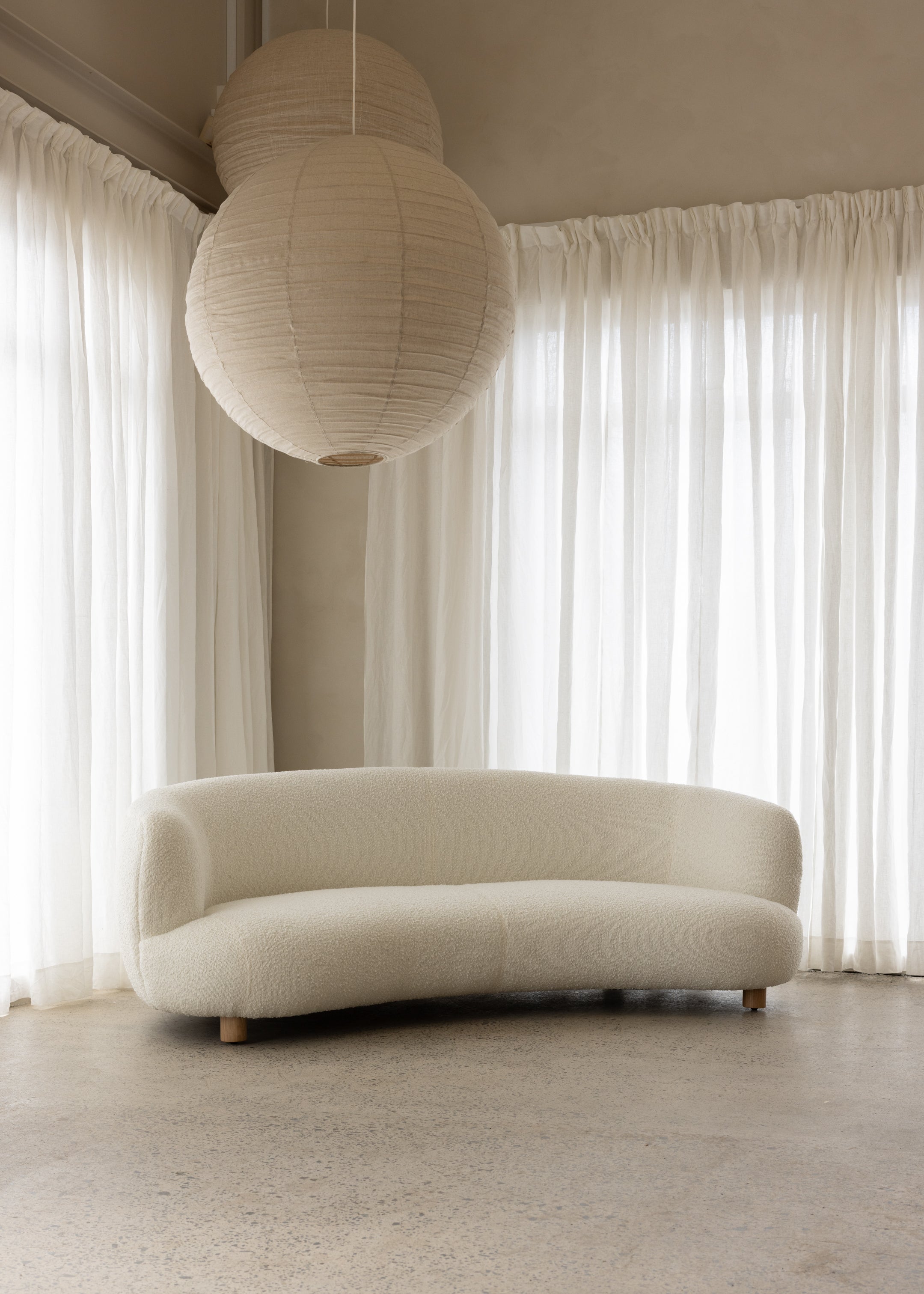 Tribecca Sofa 3 Seat / Boucle / Ivory