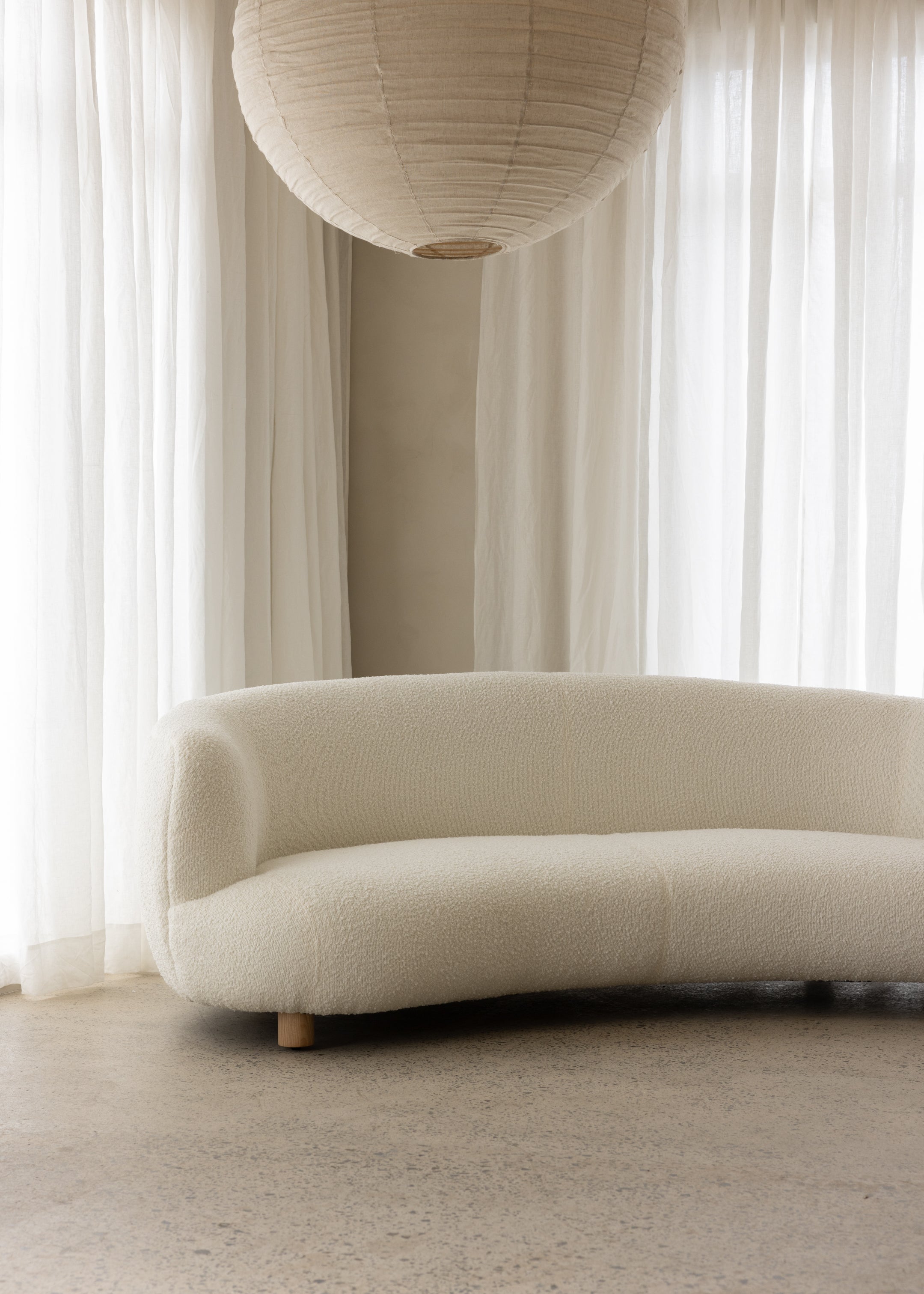 Tribecca Sofa 3 Seat / Boucle / Ivory