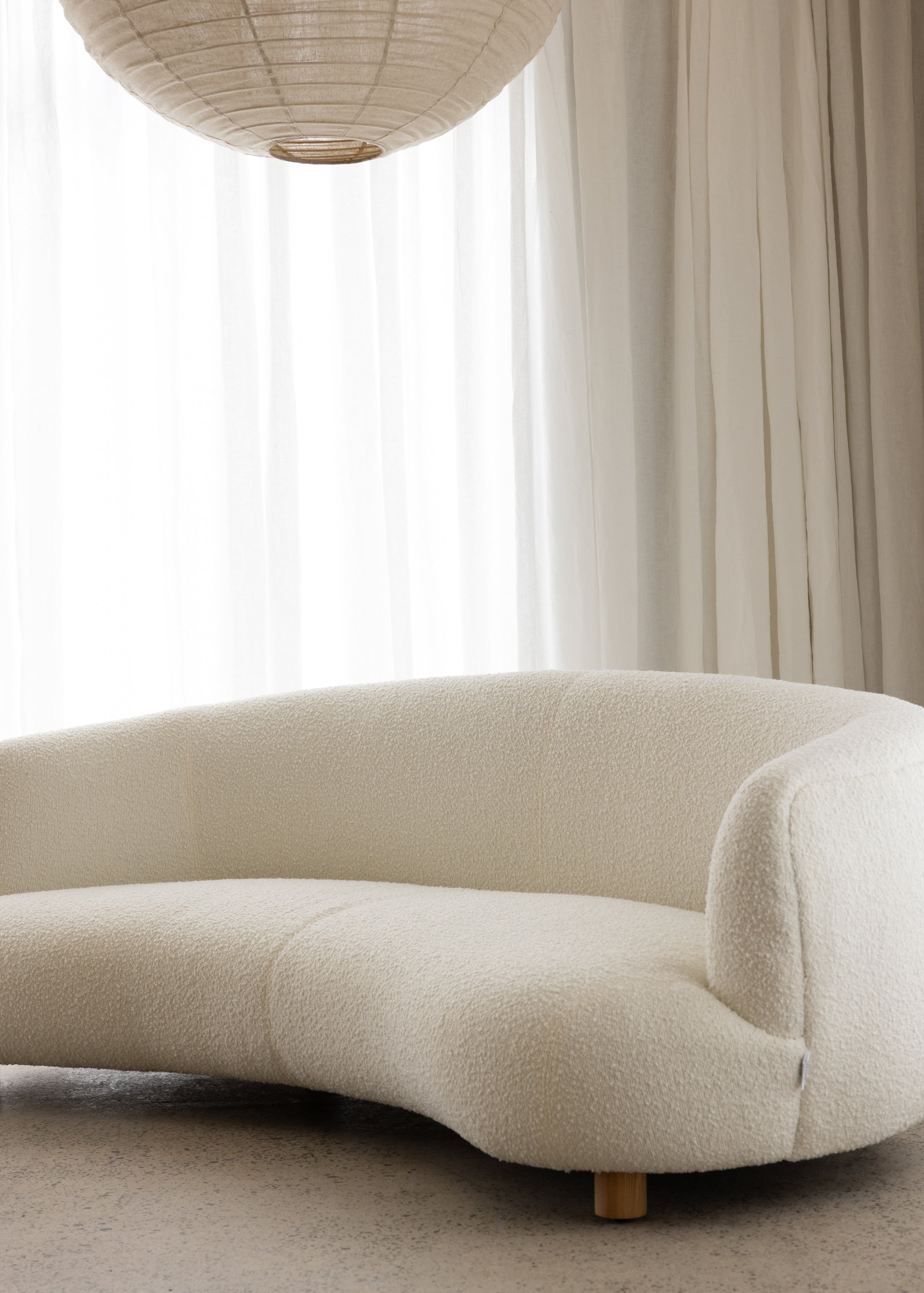 Tribecca Sofa 3 Seat / Boucle / Ivory