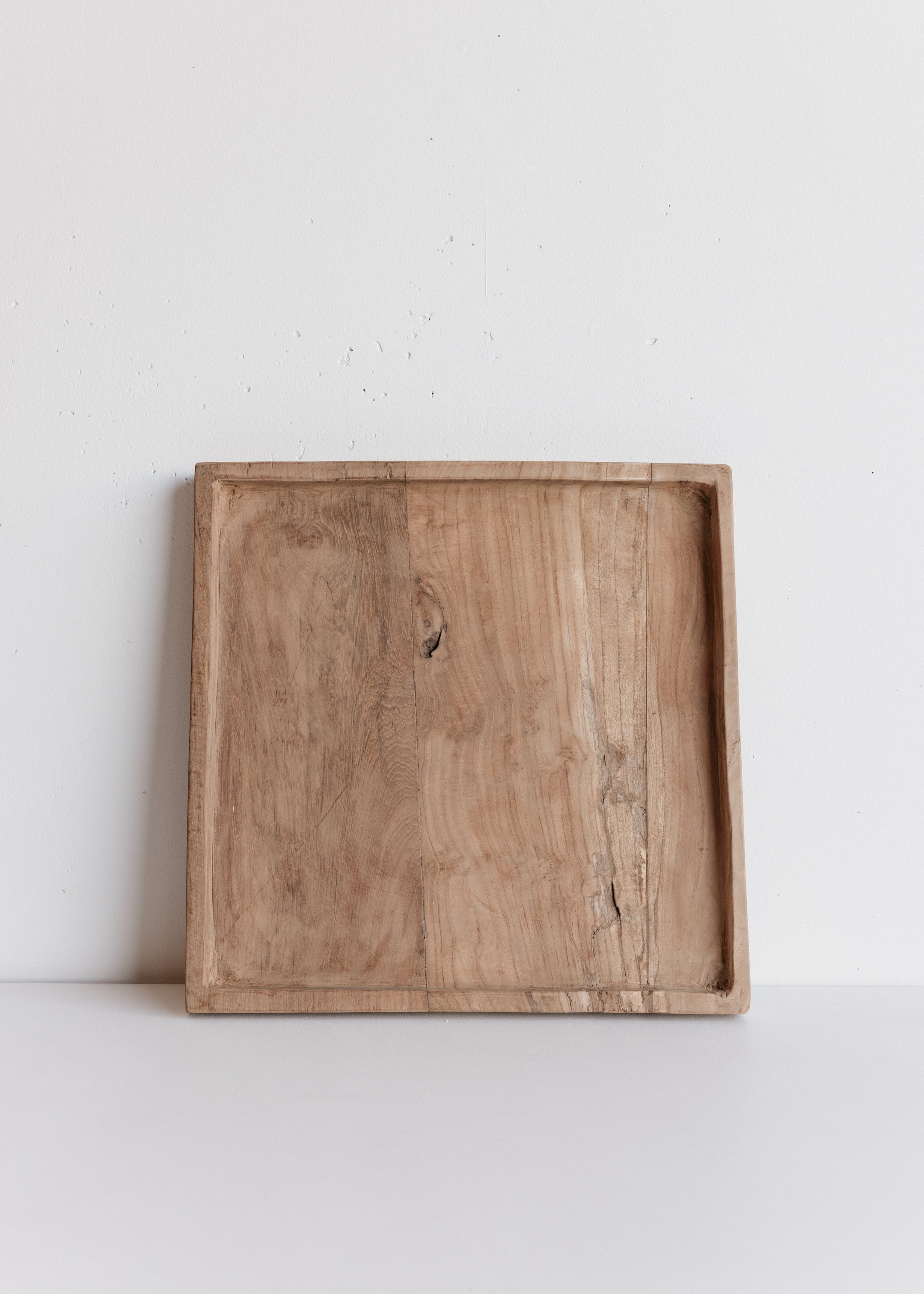 Rustic Square Wooden Tray / Large