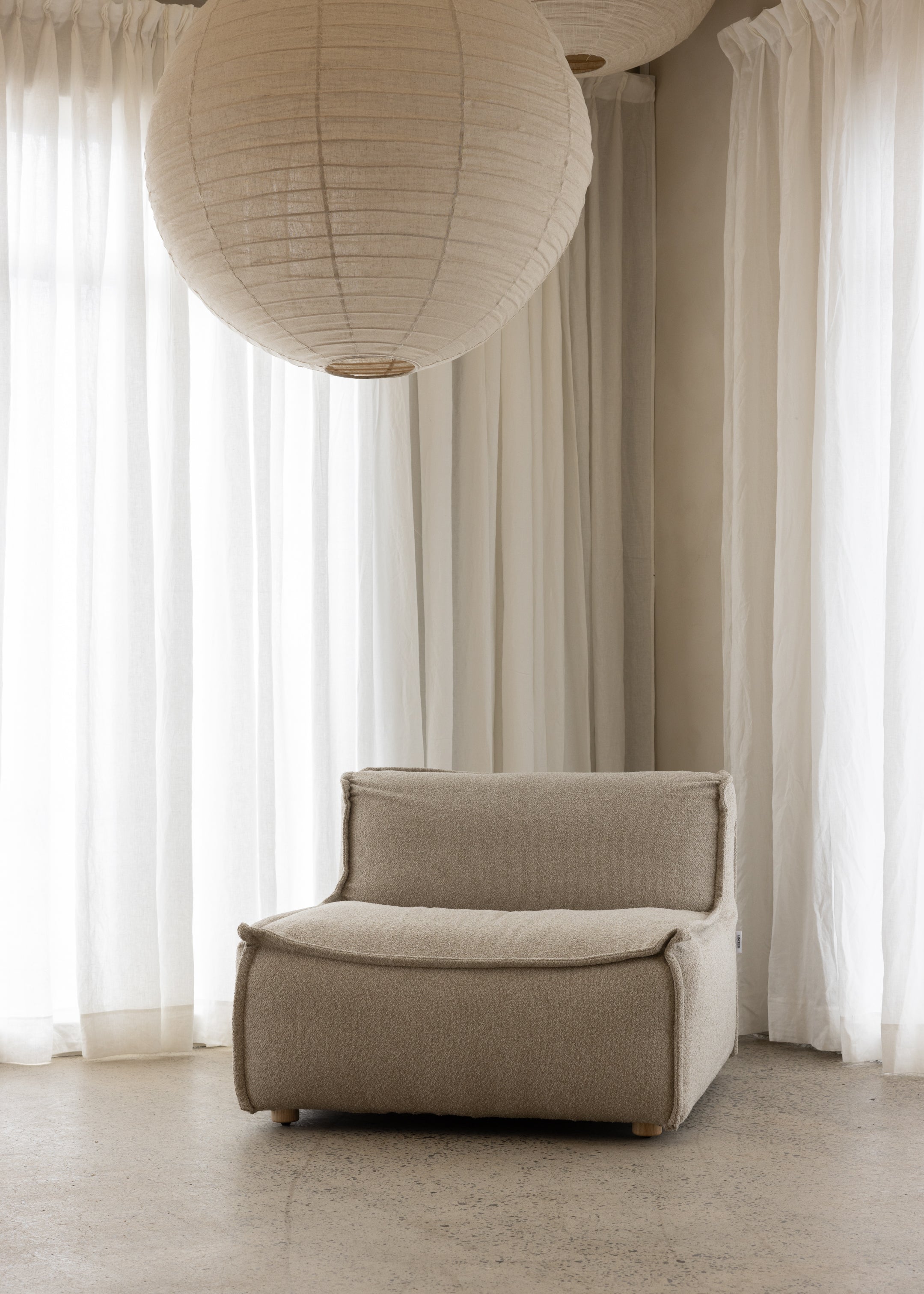 Homecrest Single Seat / Boucle / Natural