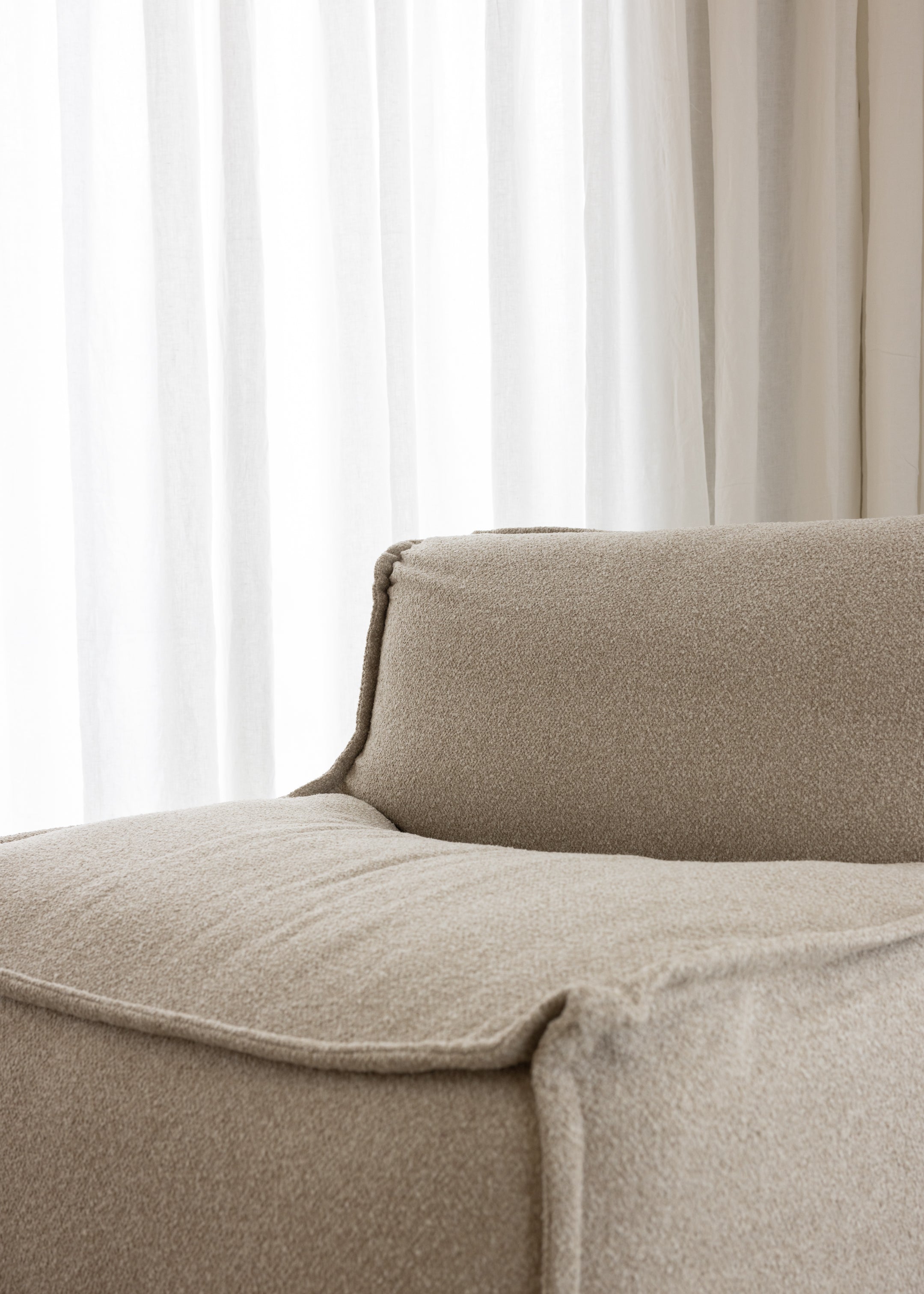 Homecrest Single Seat / Boucle / Natural