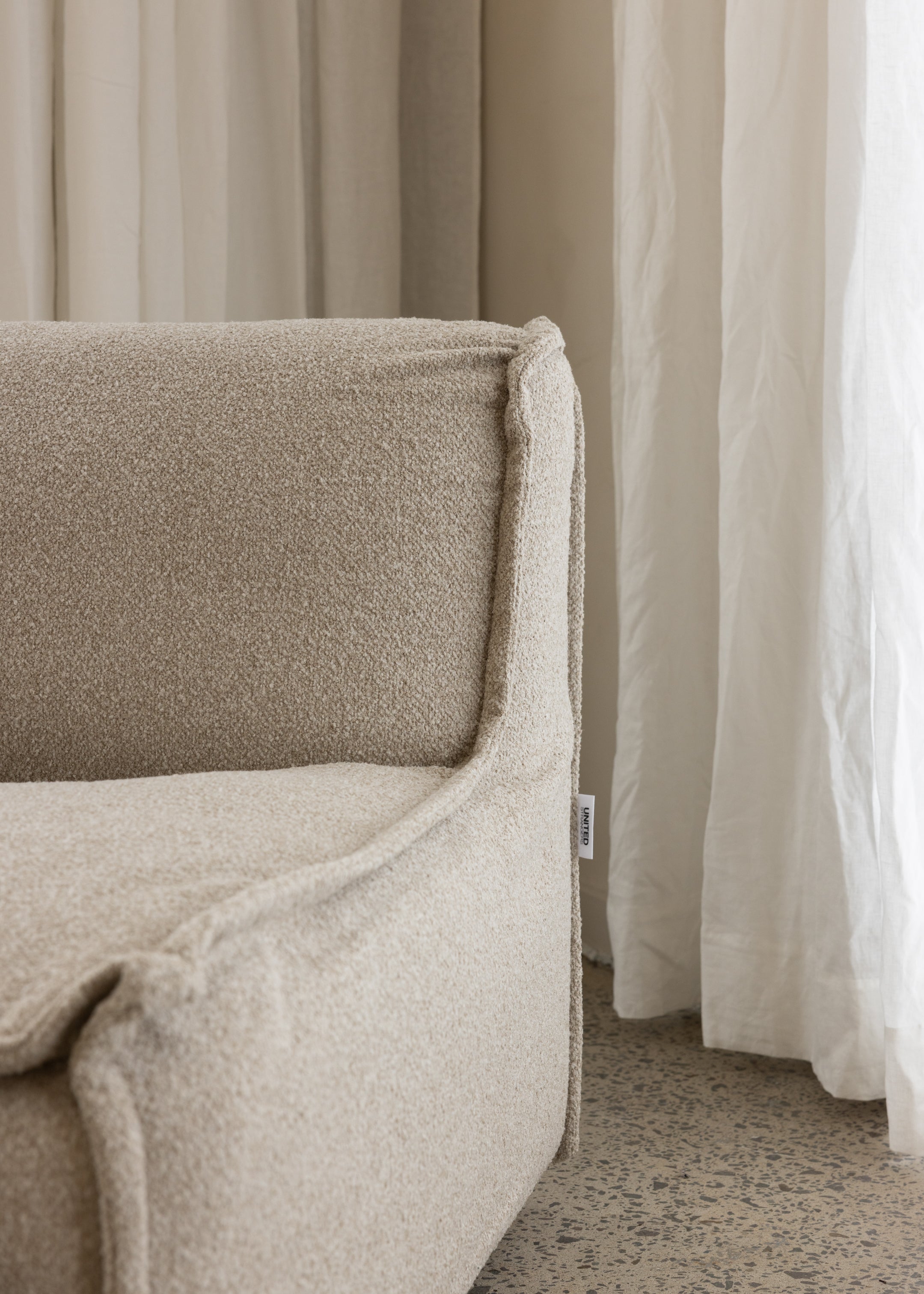 Homecrest Single Seat / Boucle / Natural