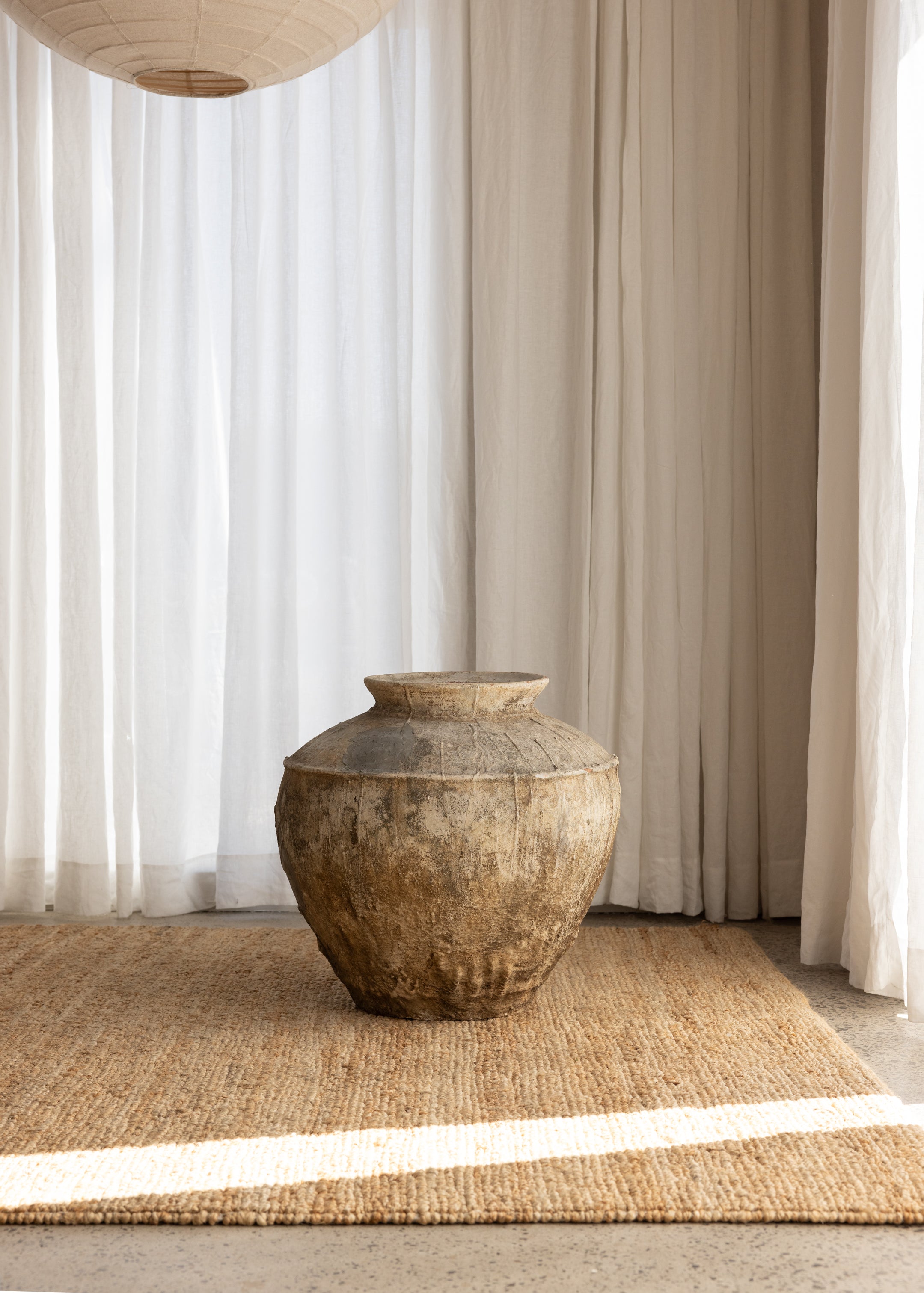 Papeete Jute Floor Rug 200cm x 300cm / Natural