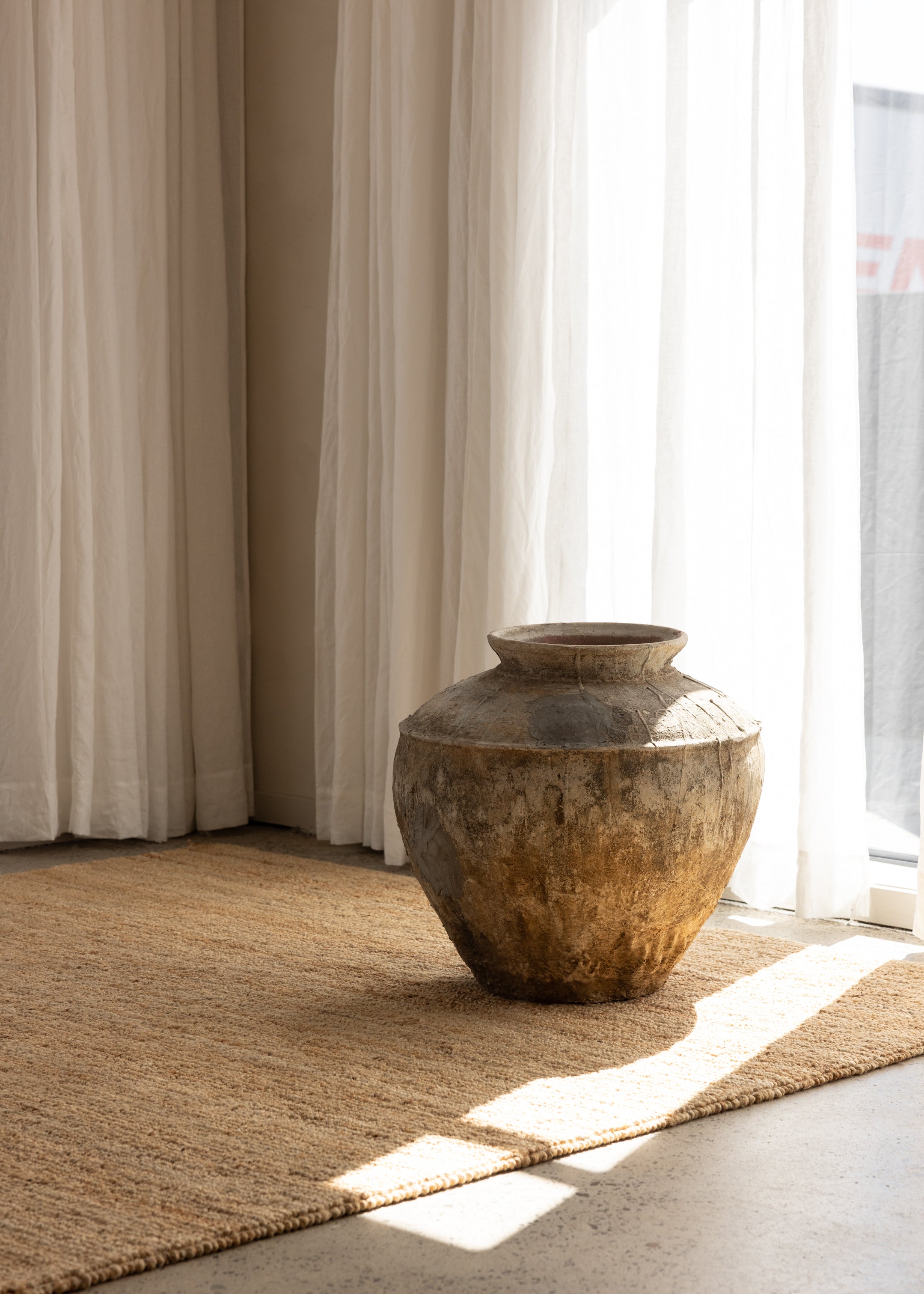 Papeete Jute Floor Rug 200cm x 300cm / Natural