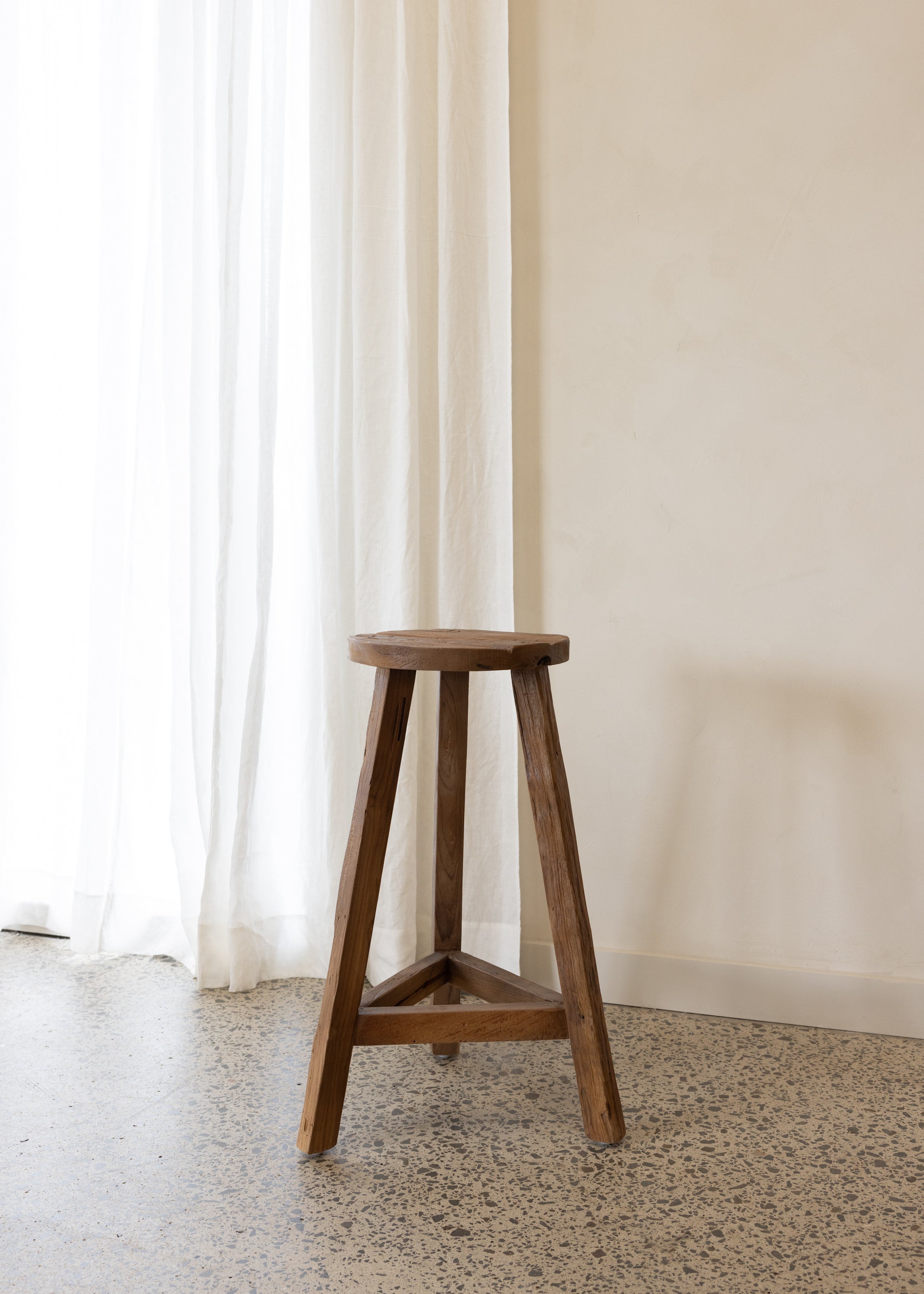 Dallas Stool / Dark Teak