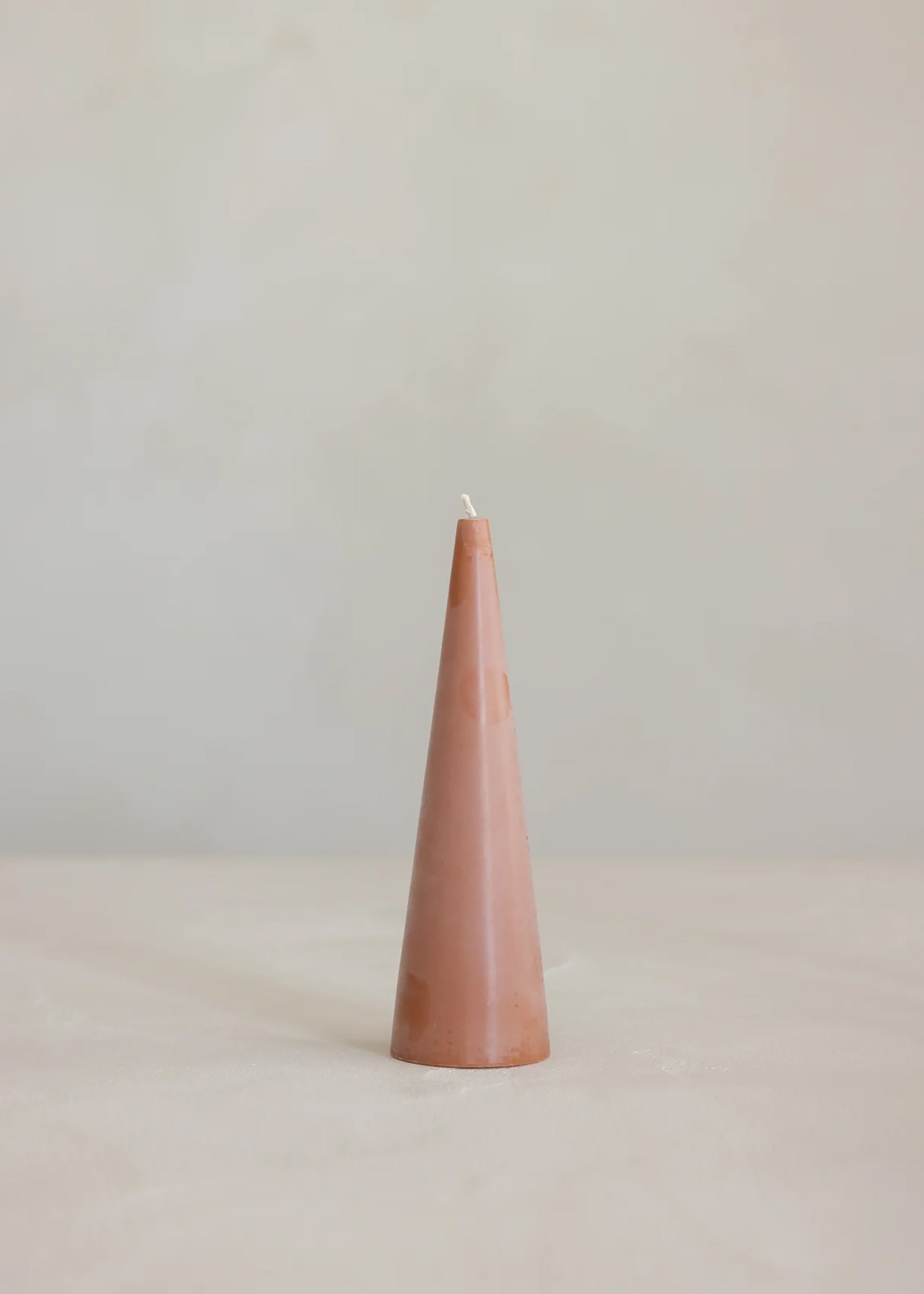 Cone Candle / Cognac