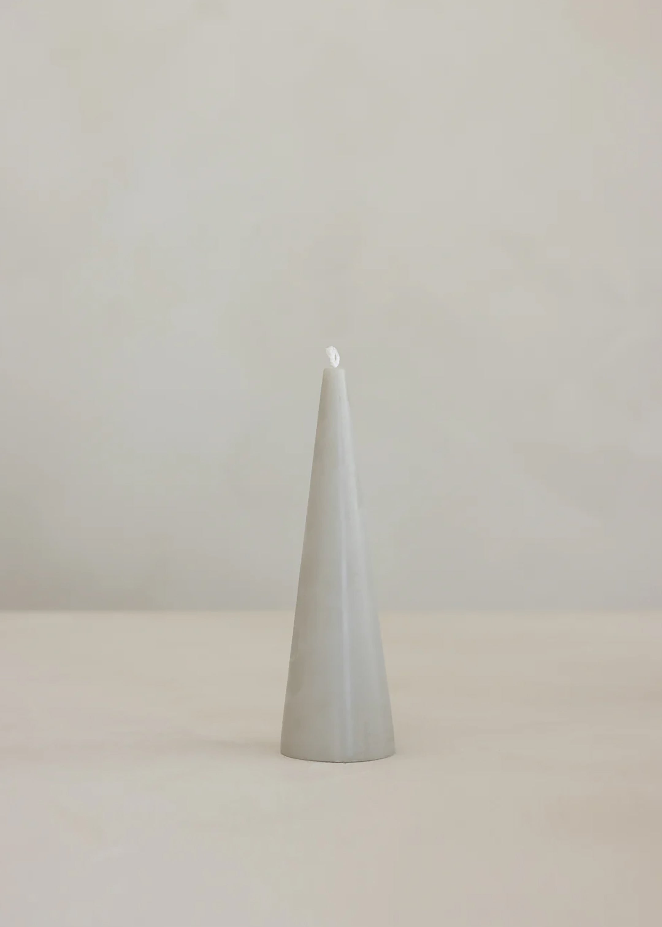 Cone Candle / Pale Eucalyptus