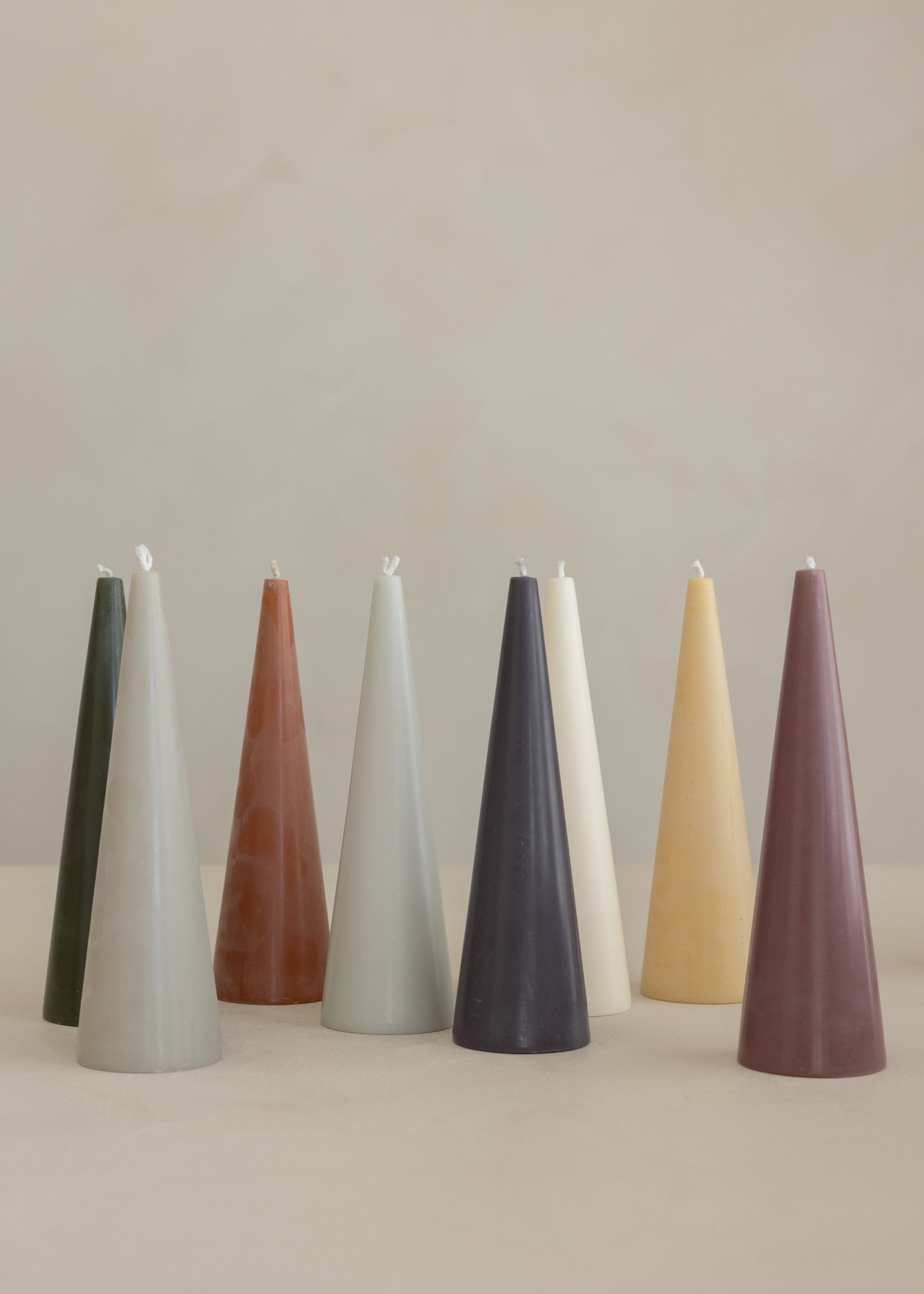 Cone Candle / Cognac