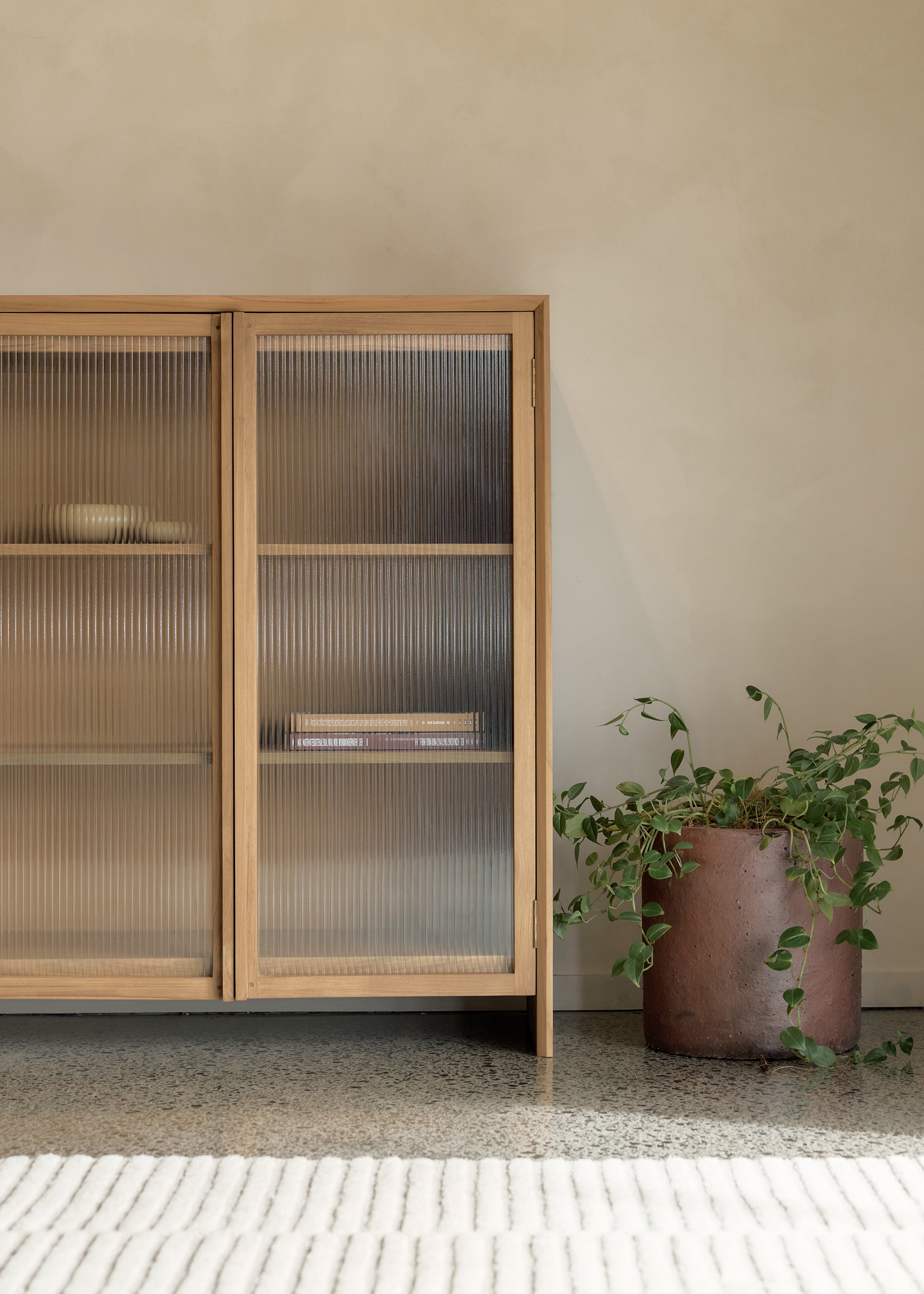 Jasper Glass Cabinet / Low