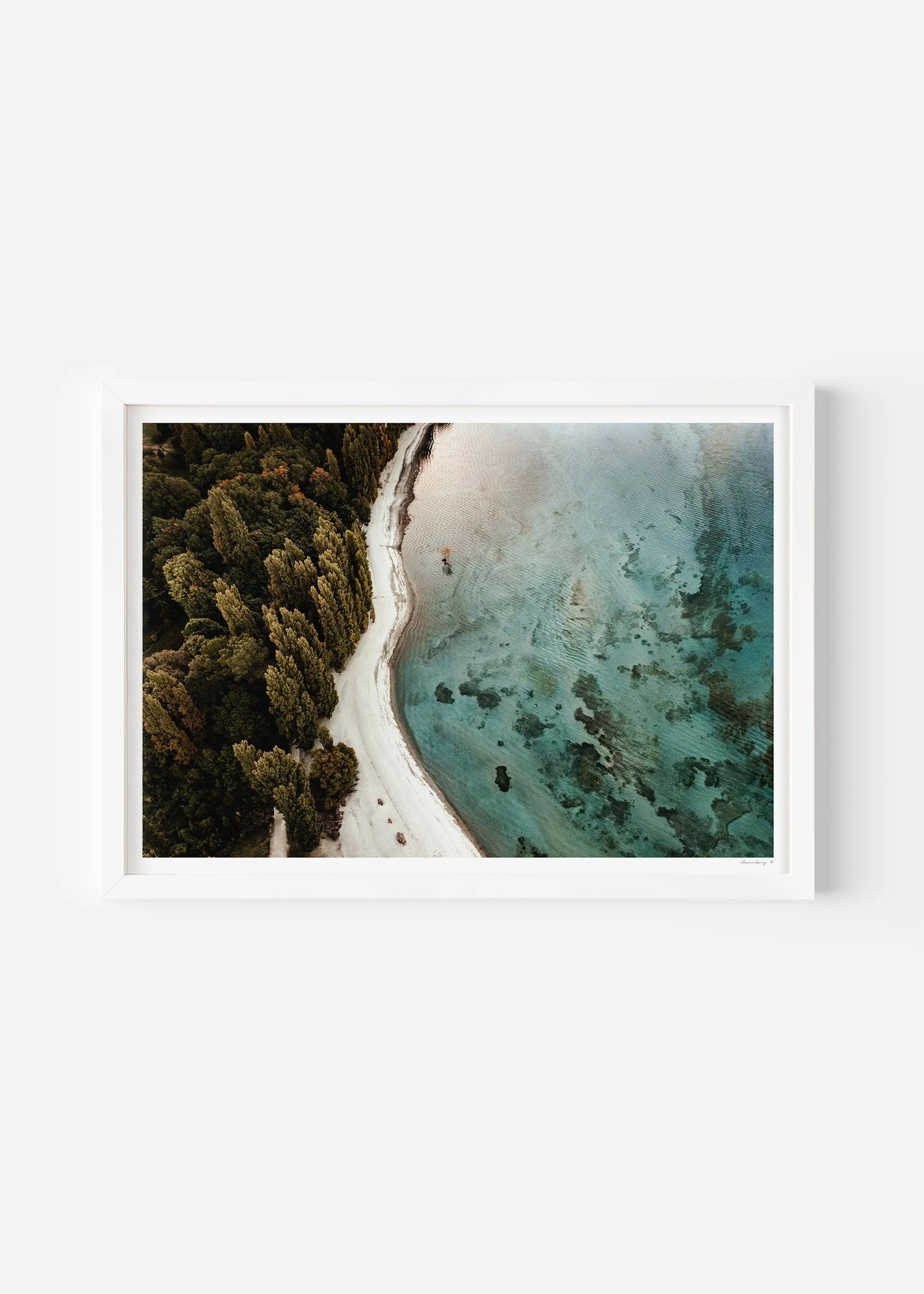Glorious Lake Wanaka / Size A0 / Oak Frame