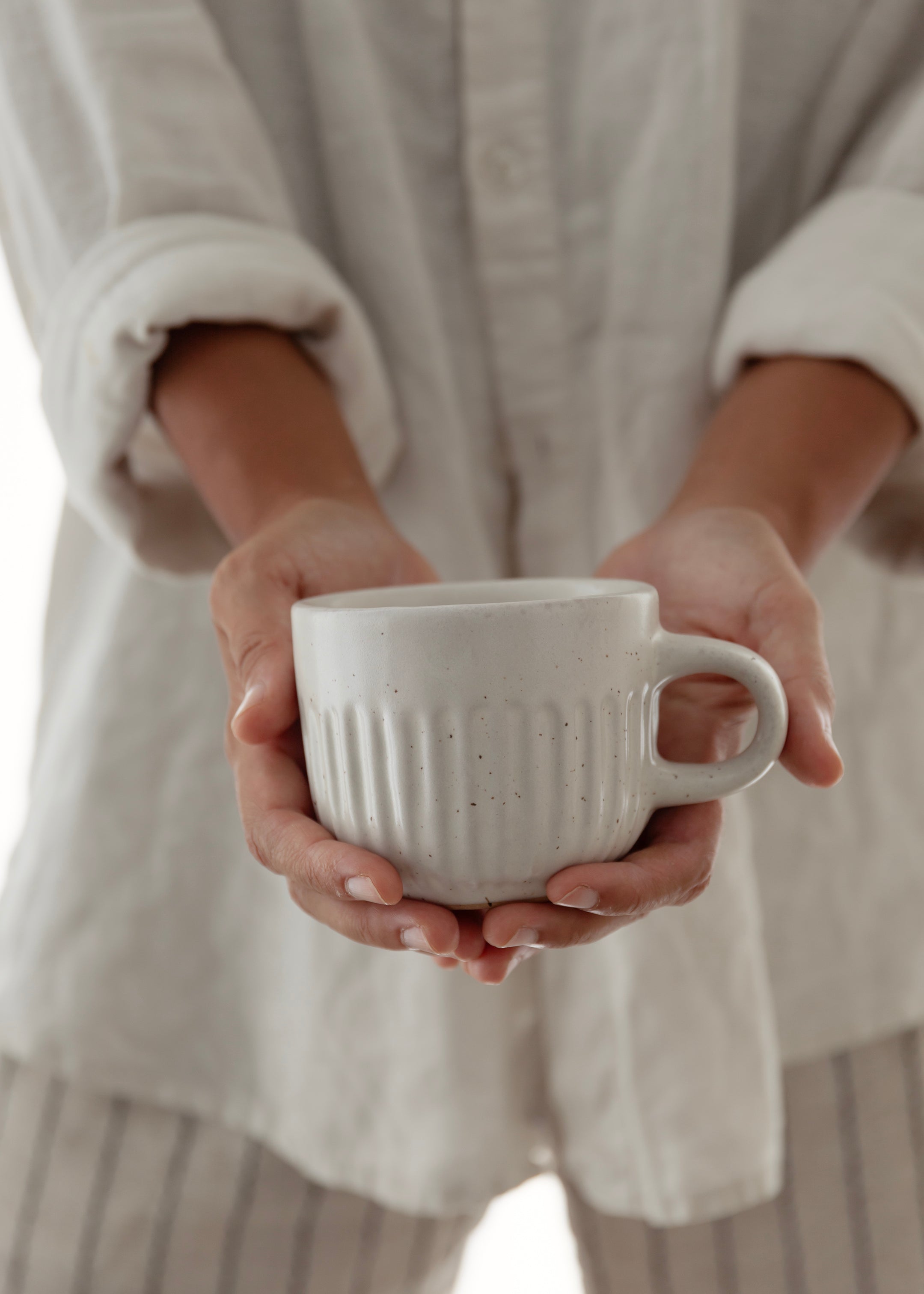 Meru Cup / Speckled White
