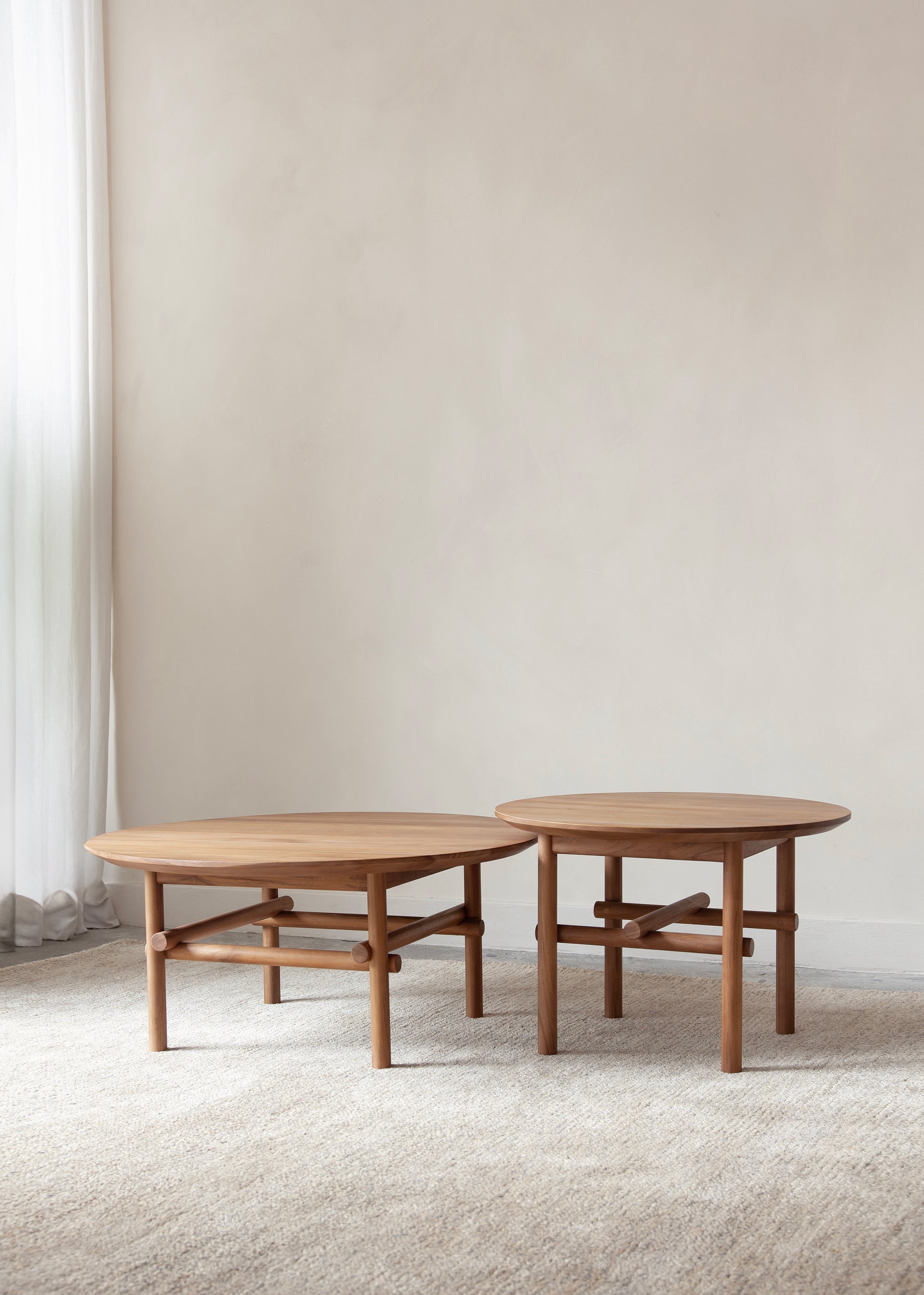 Mika Coffee Table / Dark Teak