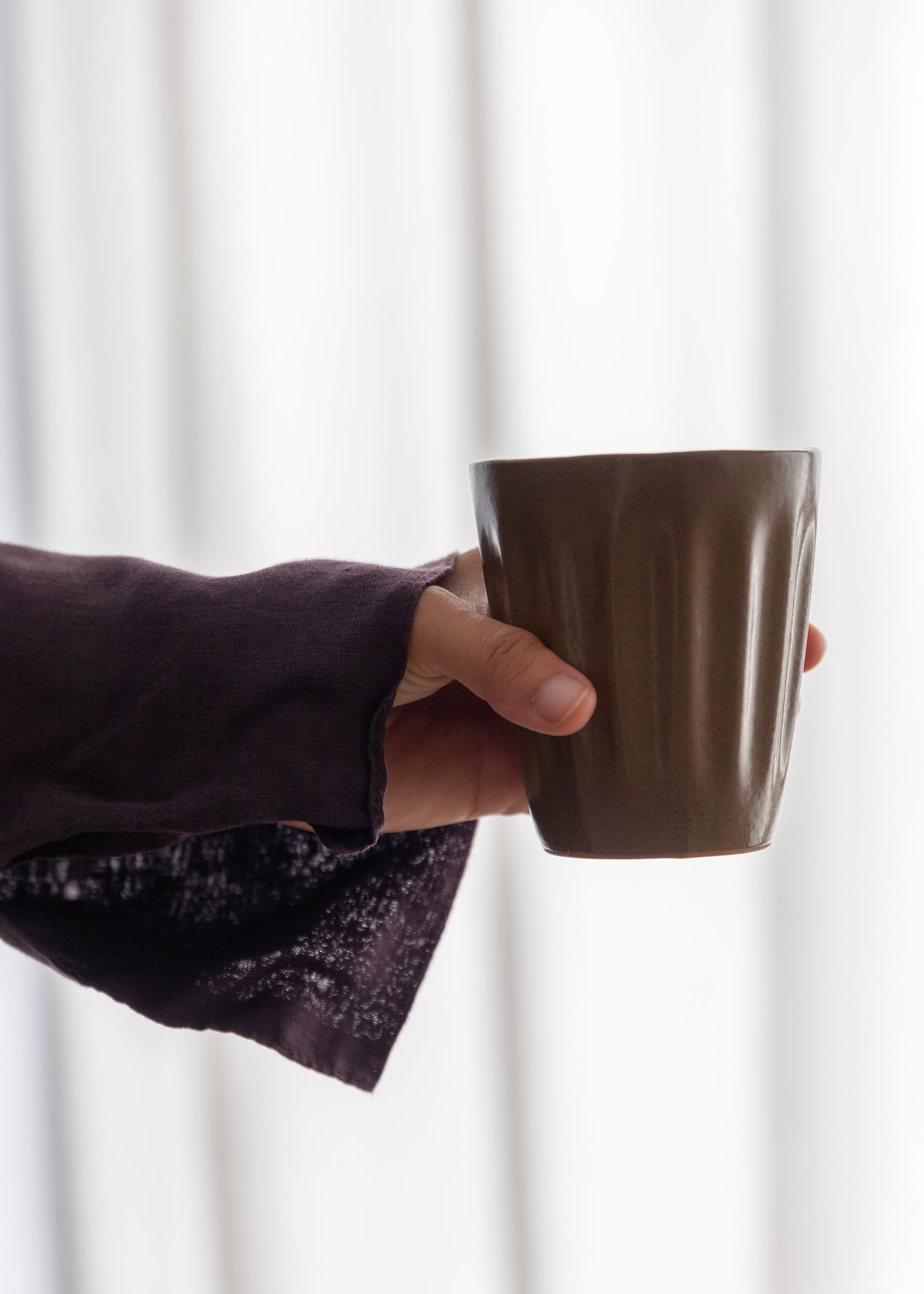 Nila Cup Set of 2 / Olive