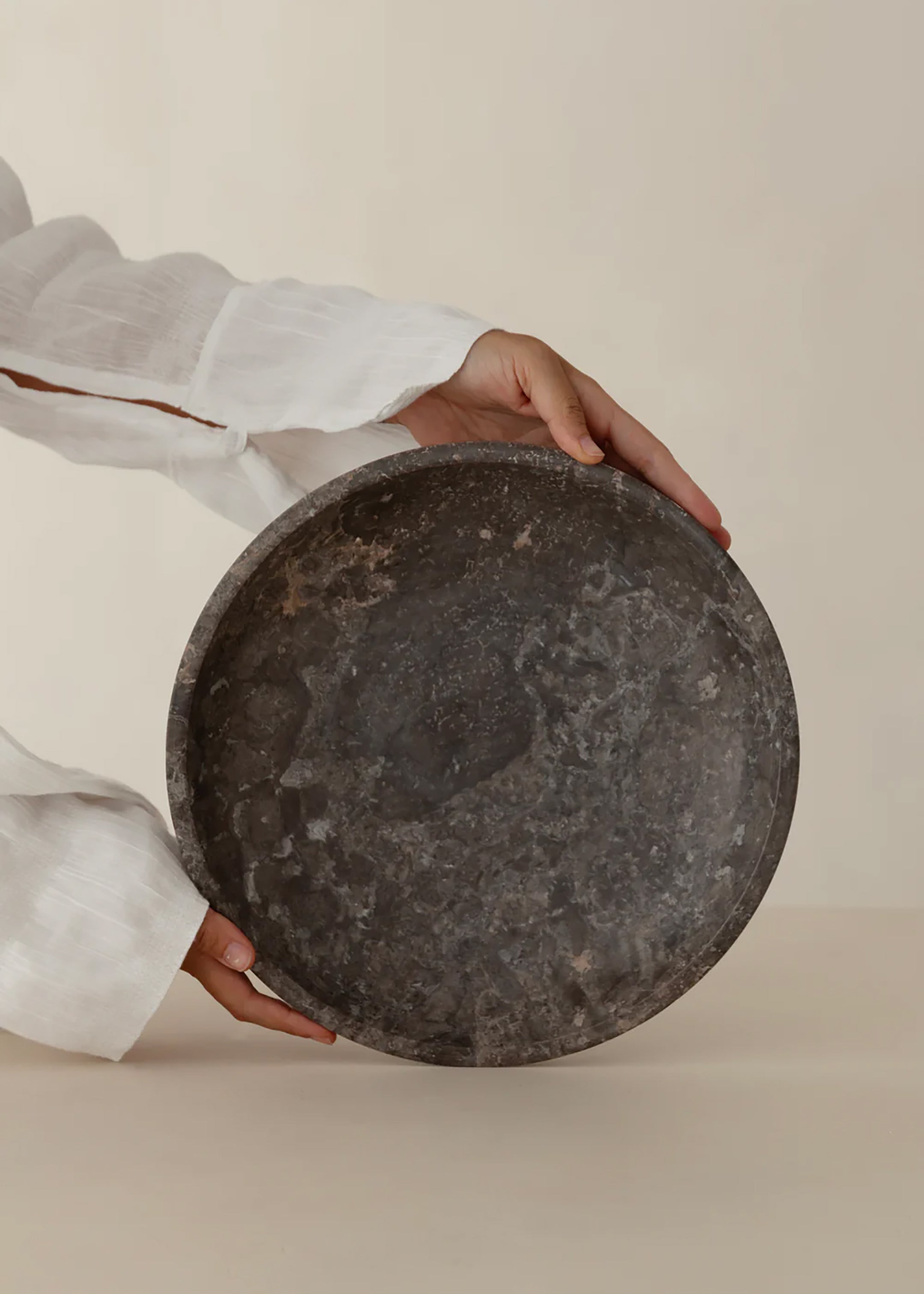 Nuru Marble Bowl / Grey