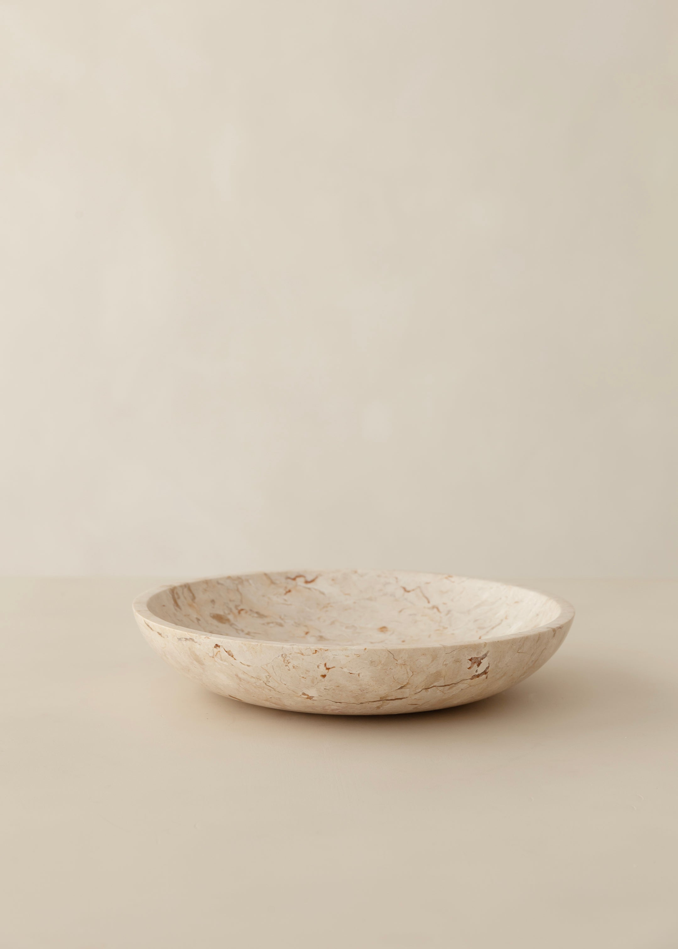 Nuru Marble Bowl / Cream