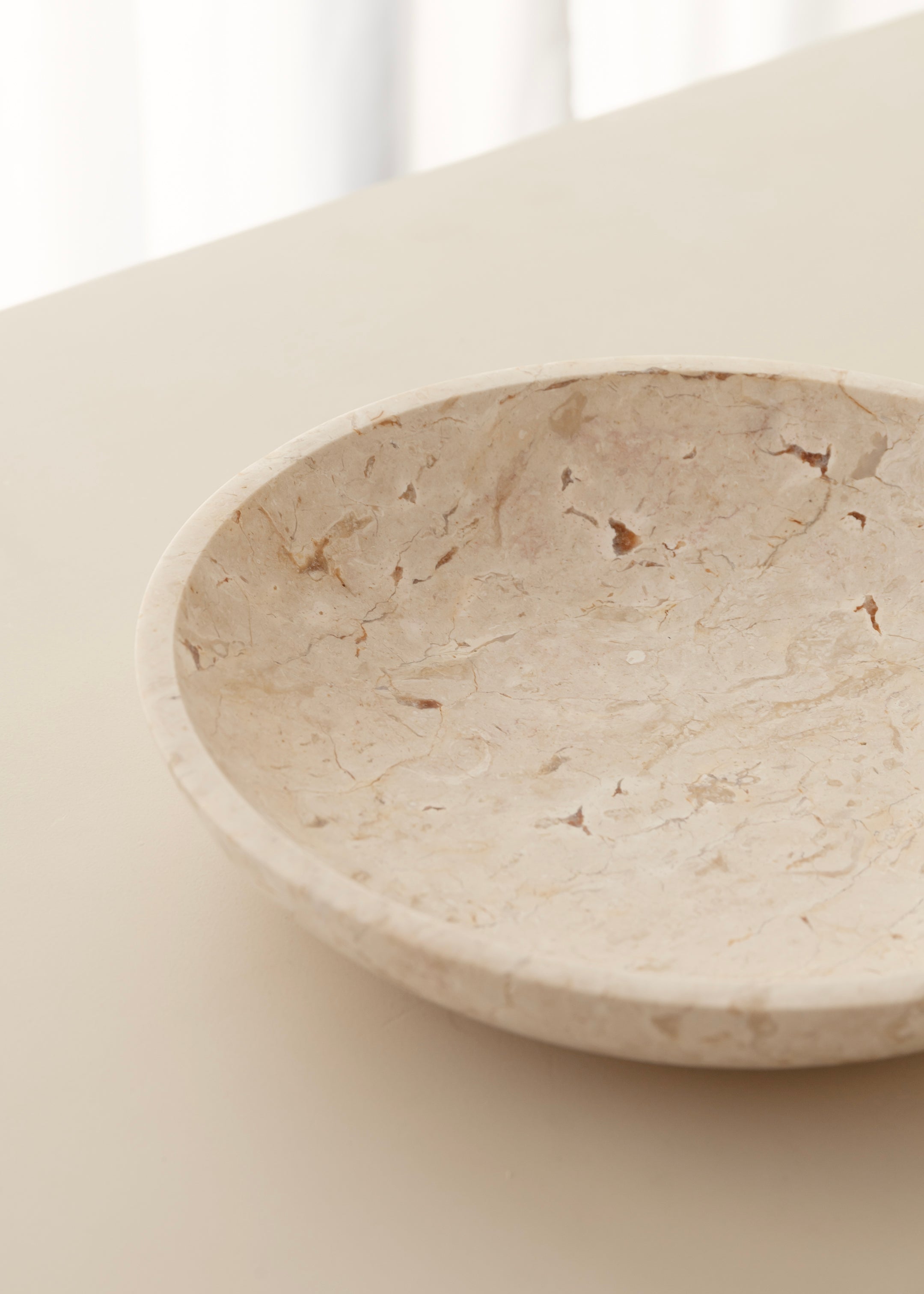 Nuru Marble Bowl / Cream