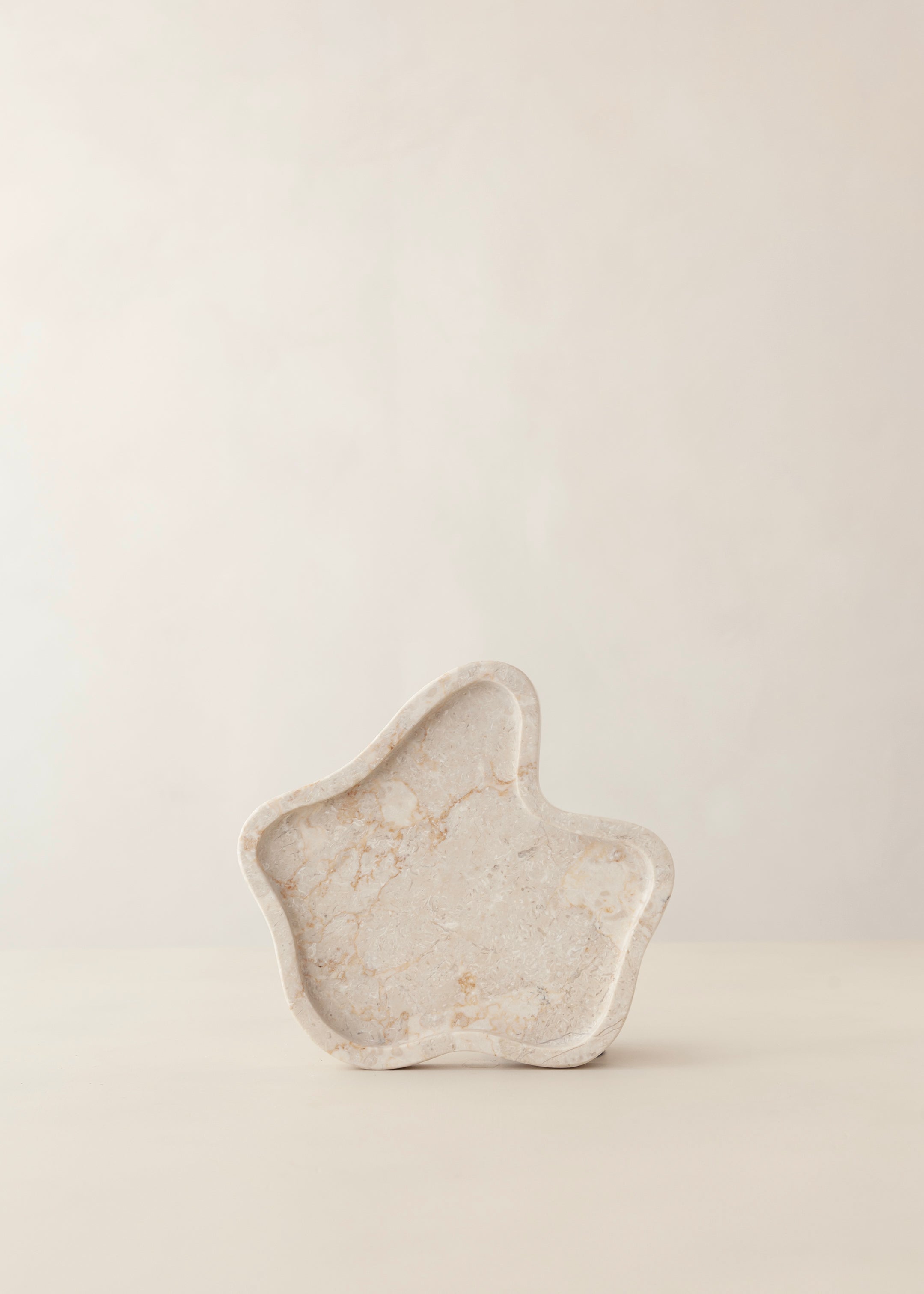 Oda Marble Tray / Cream