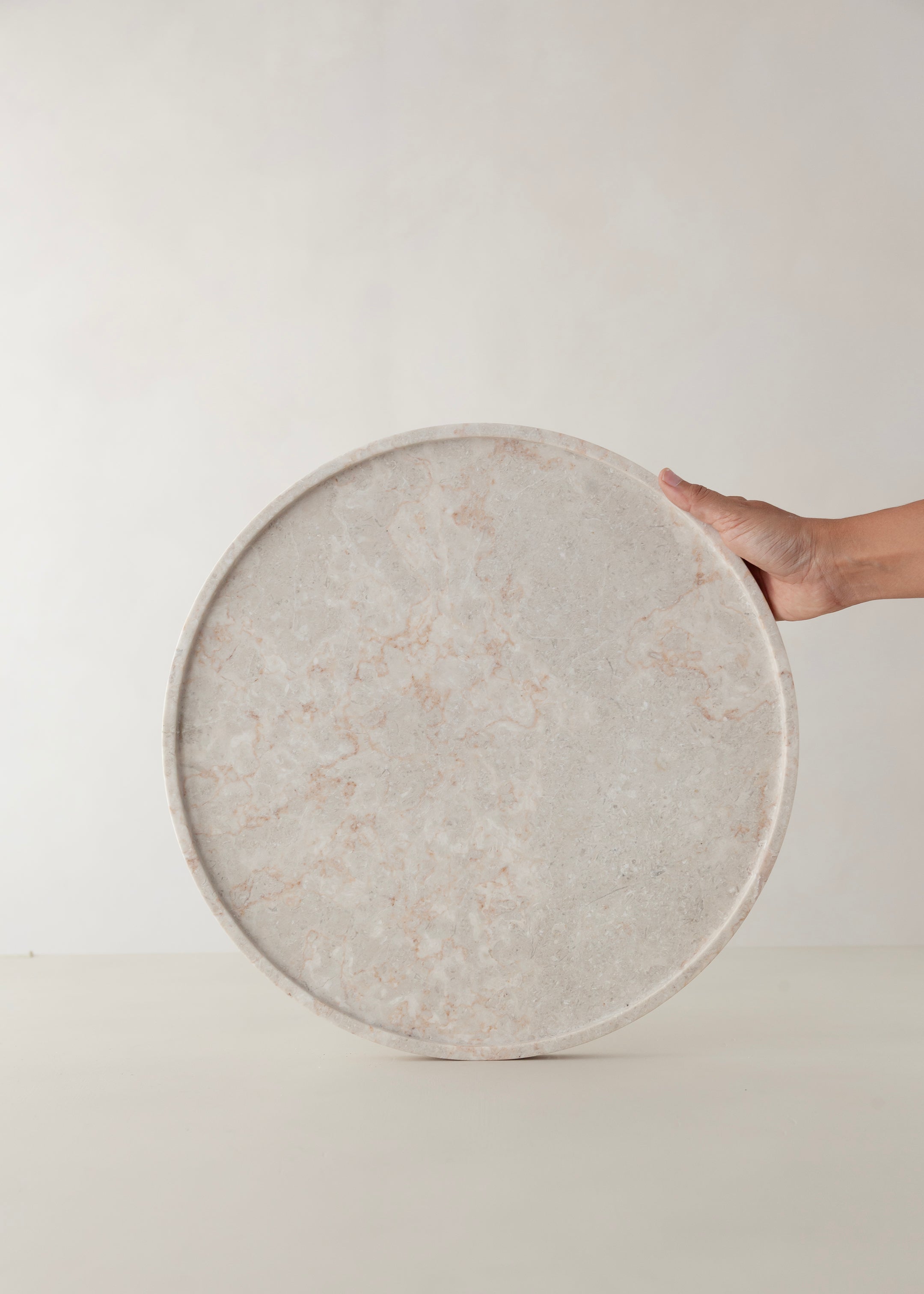 Oro Marble Tray / Cream