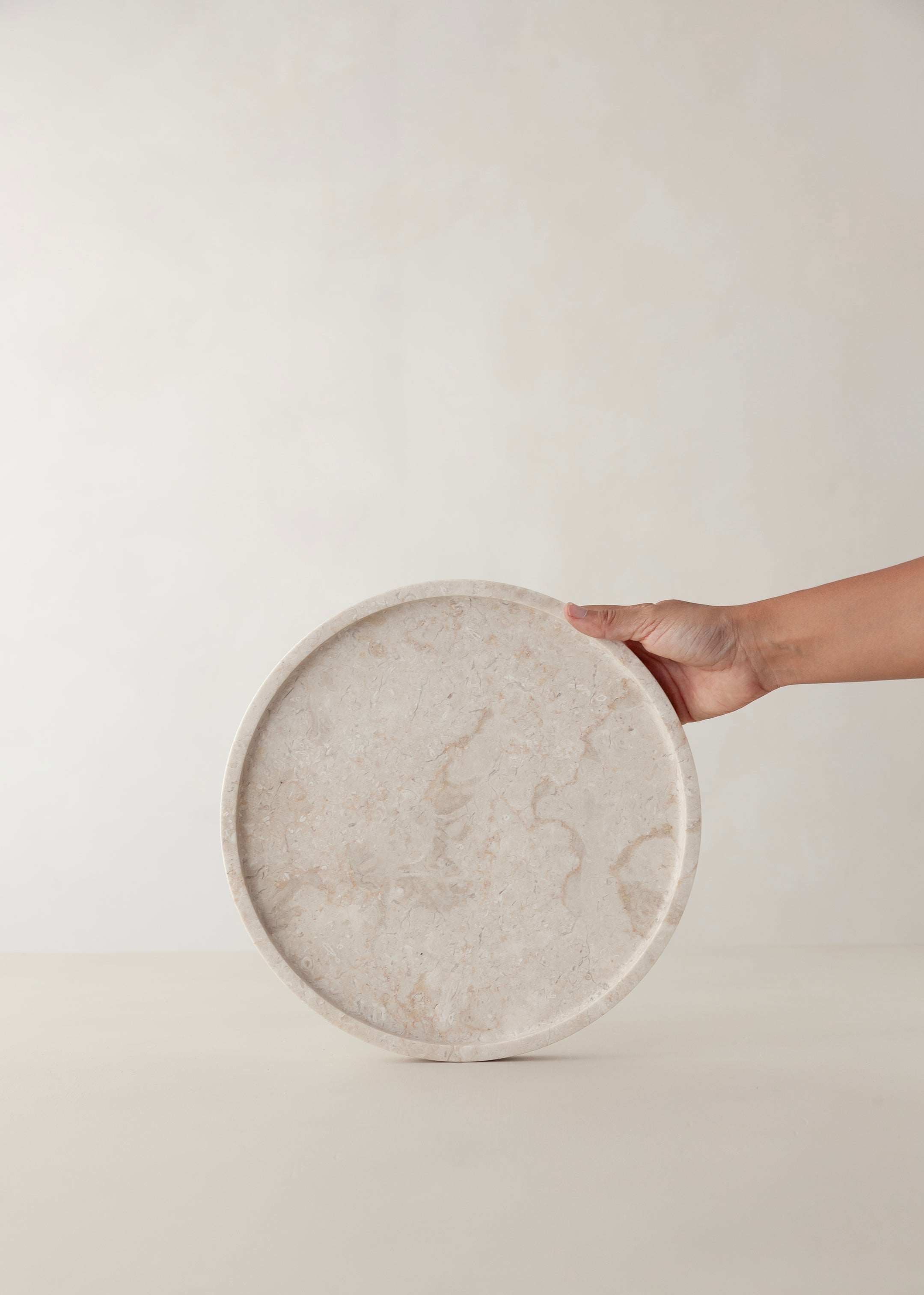 Oro Marble Tray / Cream