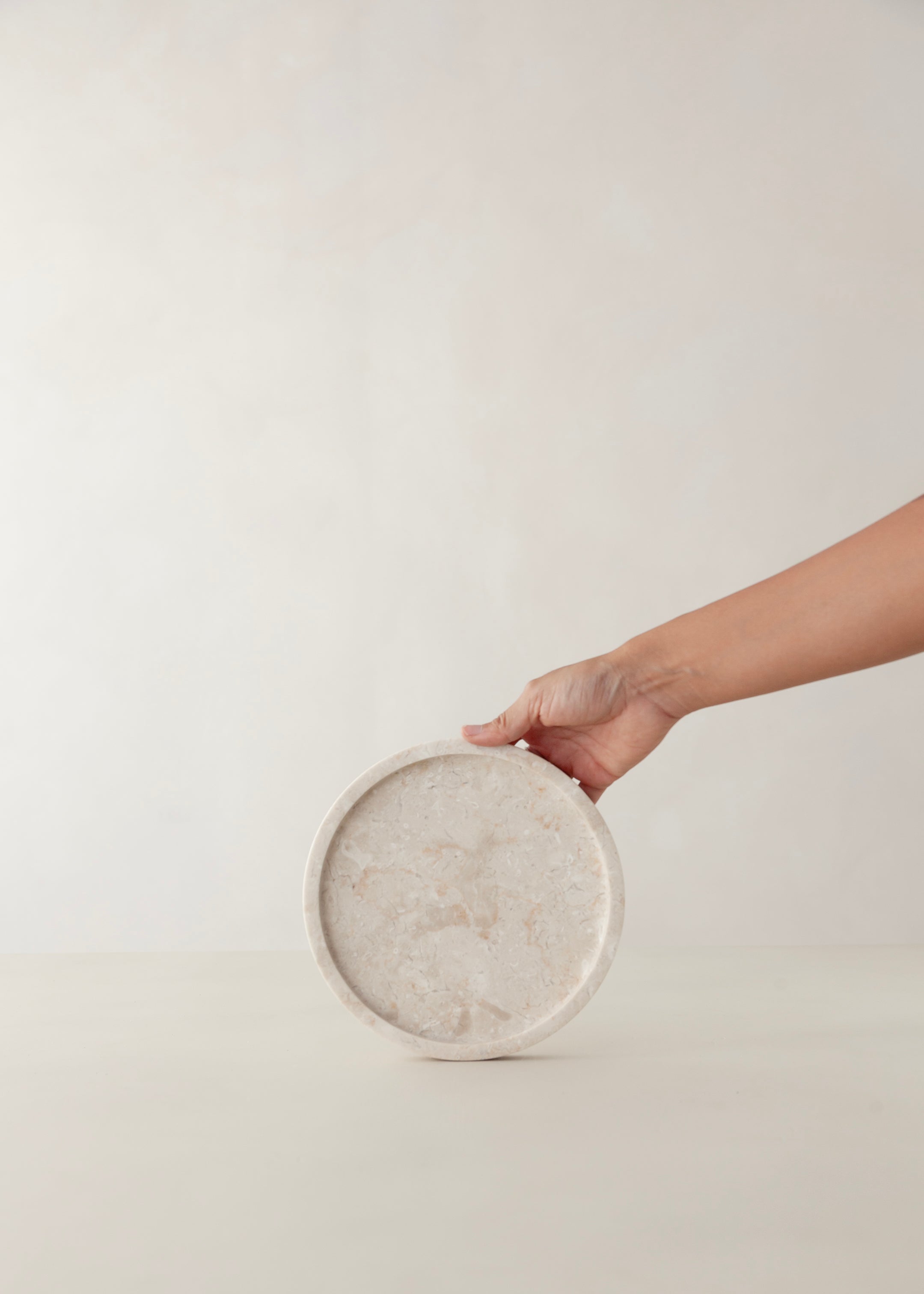 Oro Marble Tray / Cream