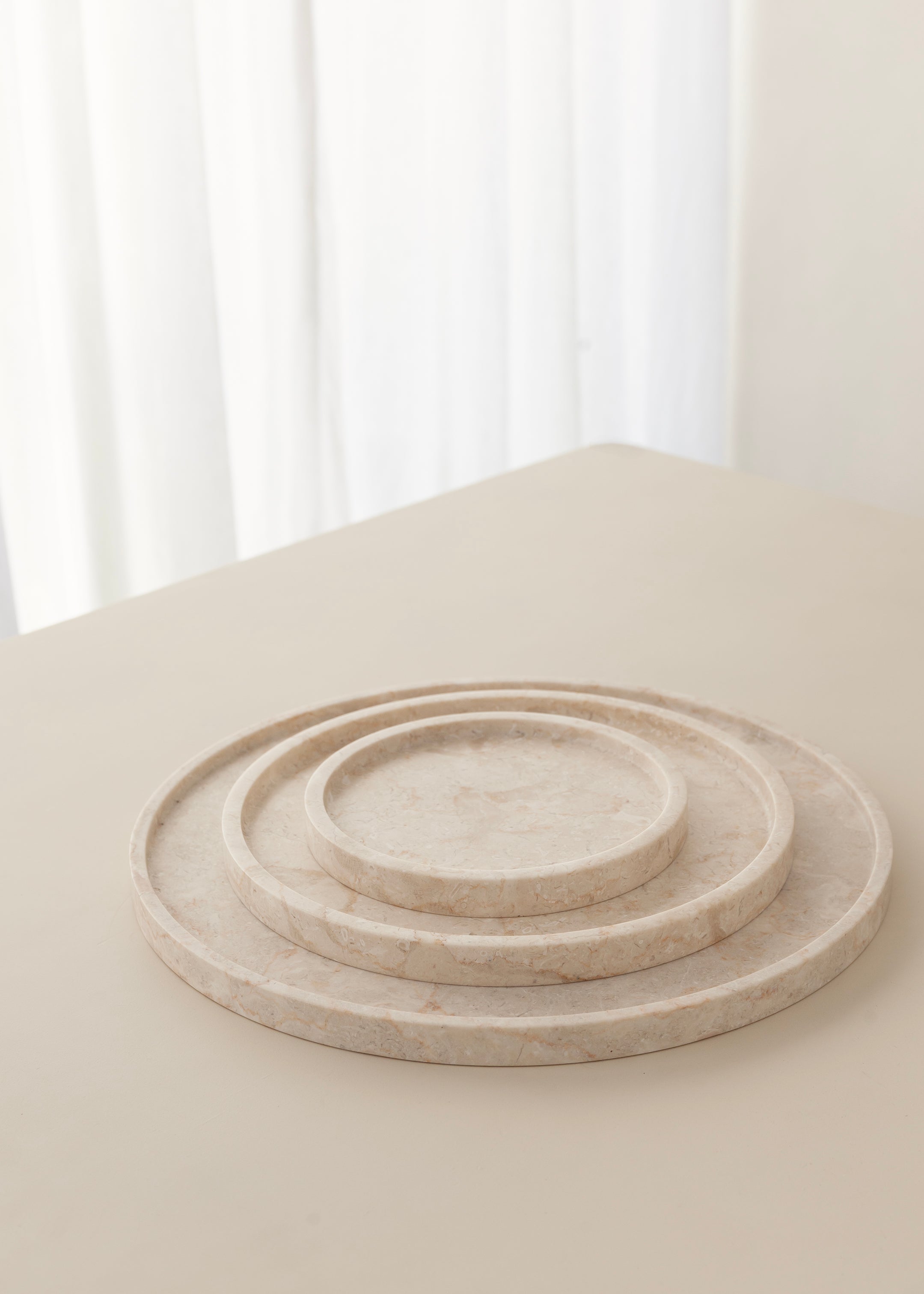 Oro Marble Tray / Cream