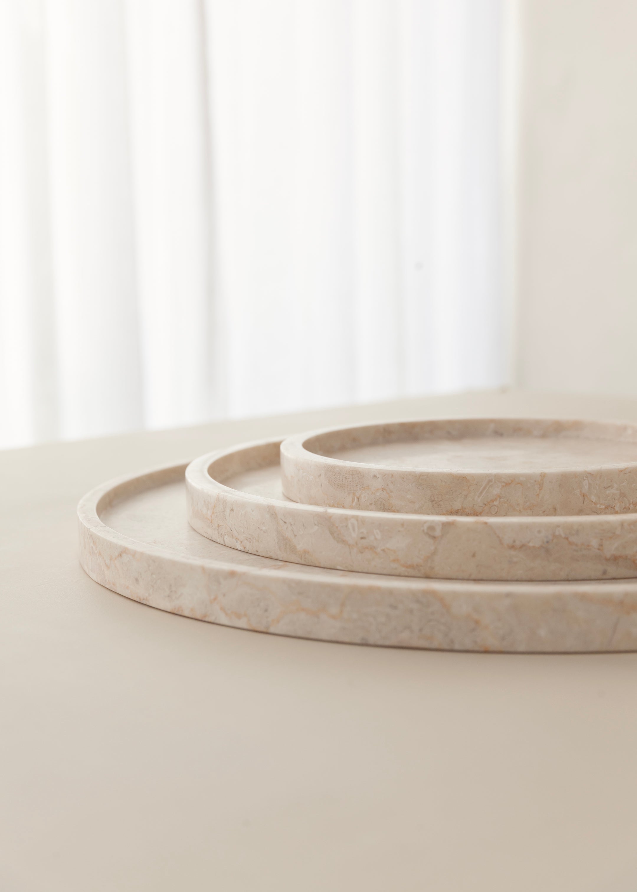 Oro Marble Tray / Cream