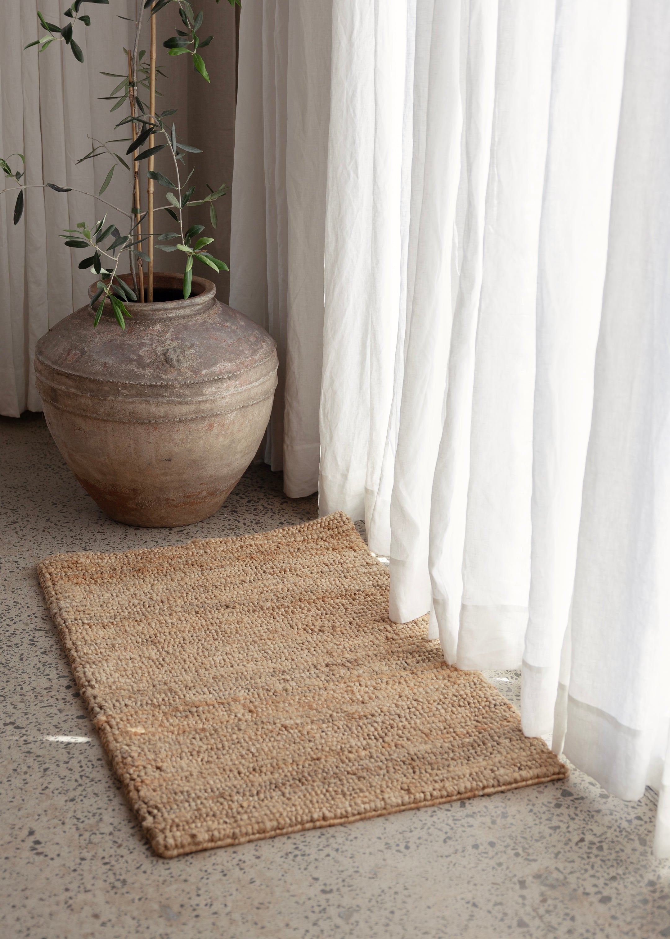 Papeete 60x100cm Floor Mat / Natural